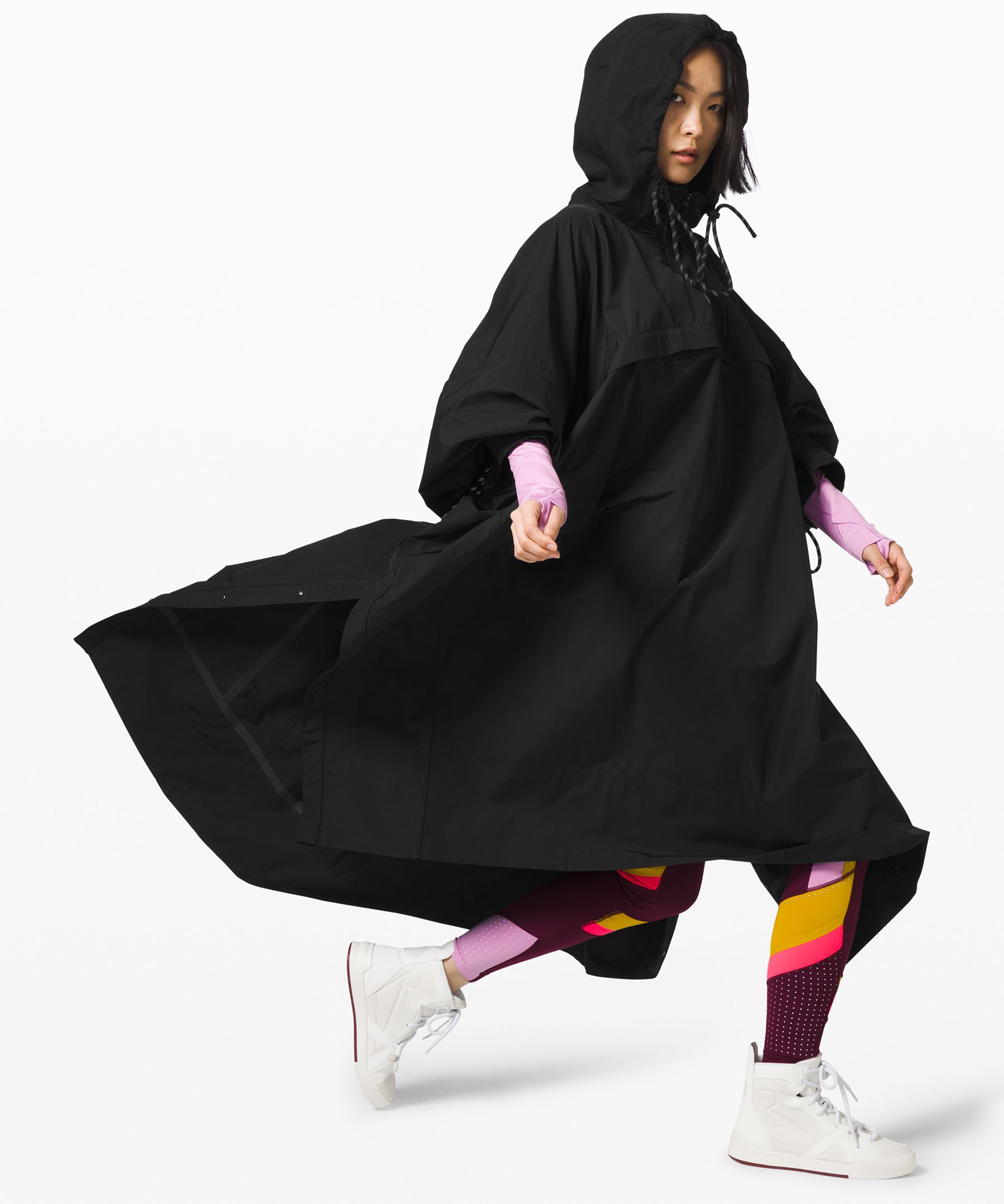 Lululemon Face Forward Cape * X Roksanda In Black