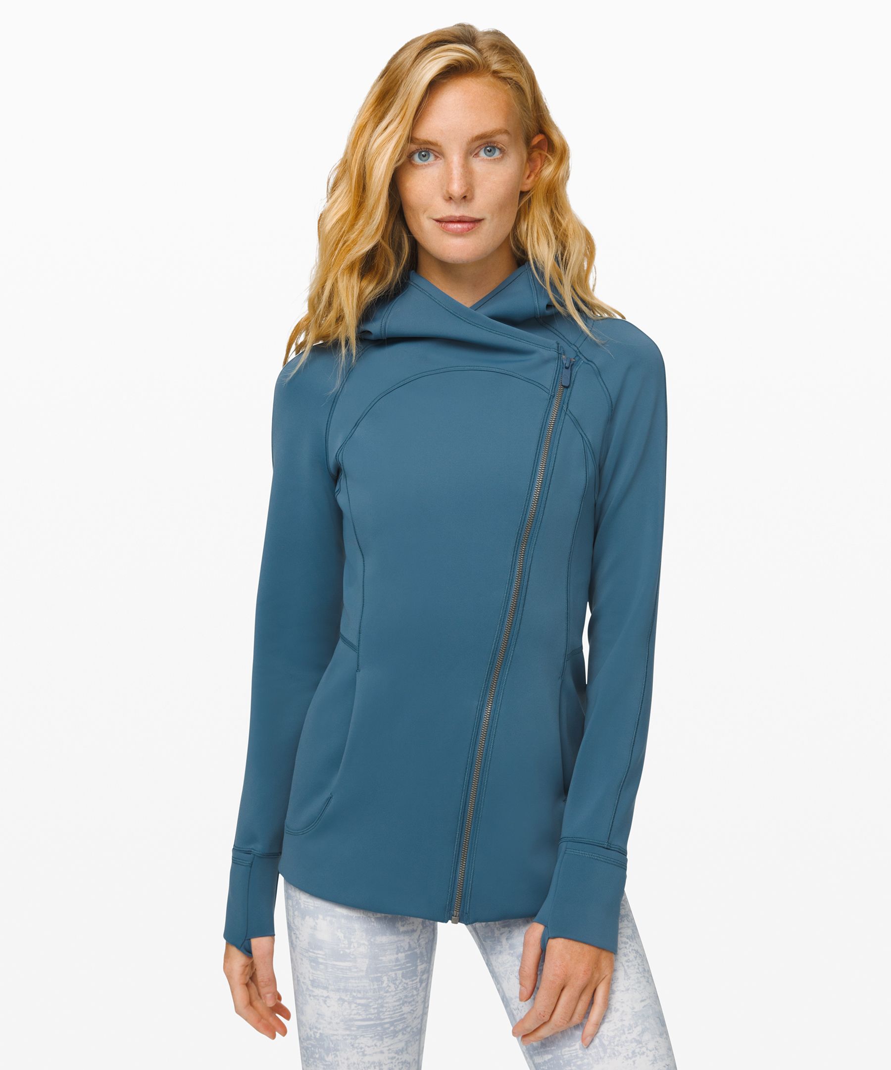 Lululemon Every Journey Hoodie *spacer In Petrol Blue