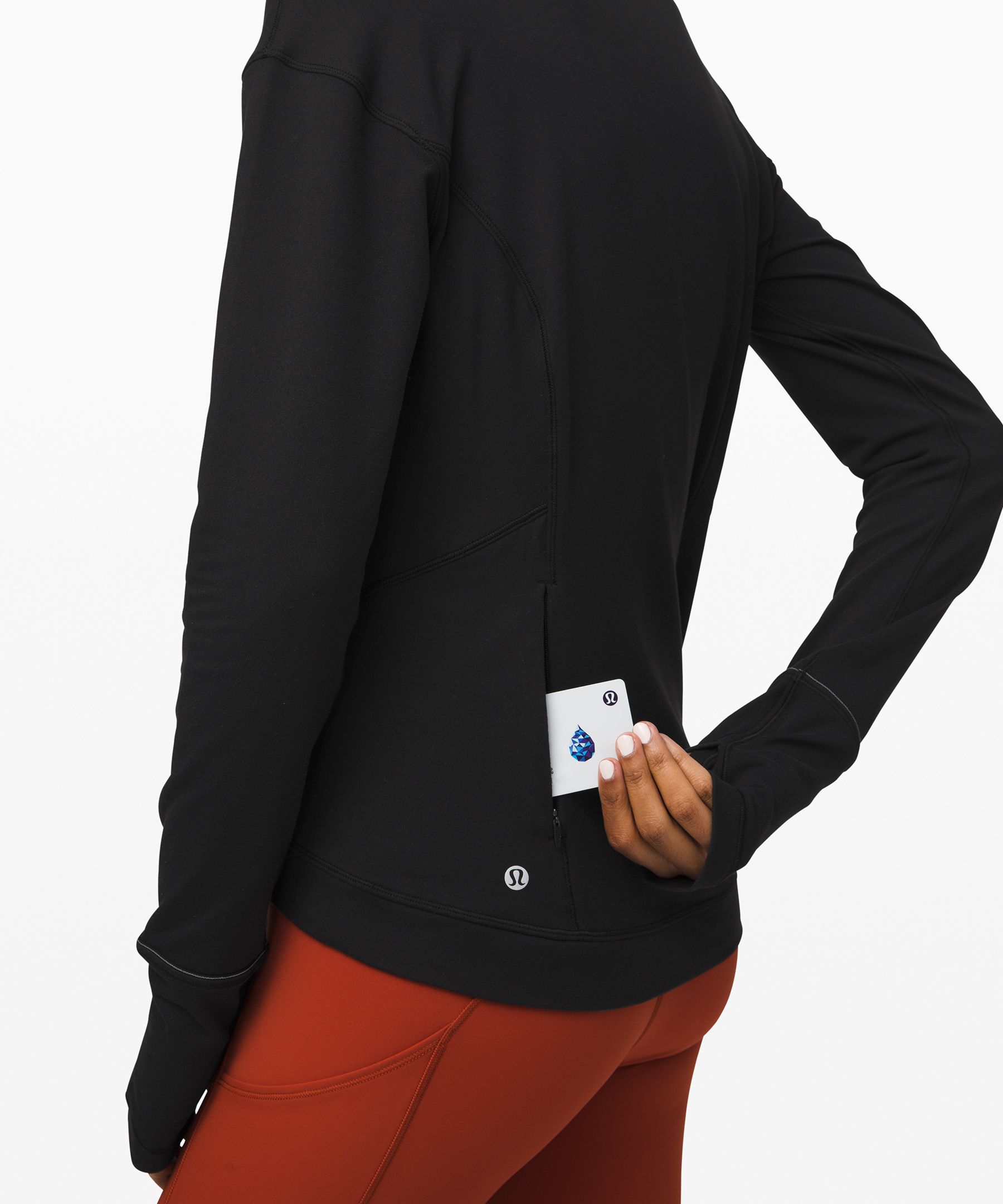 Lululemon Close to Crossing Long Sleeve *Rulu - Black (Second Release) -  lulu fanatics