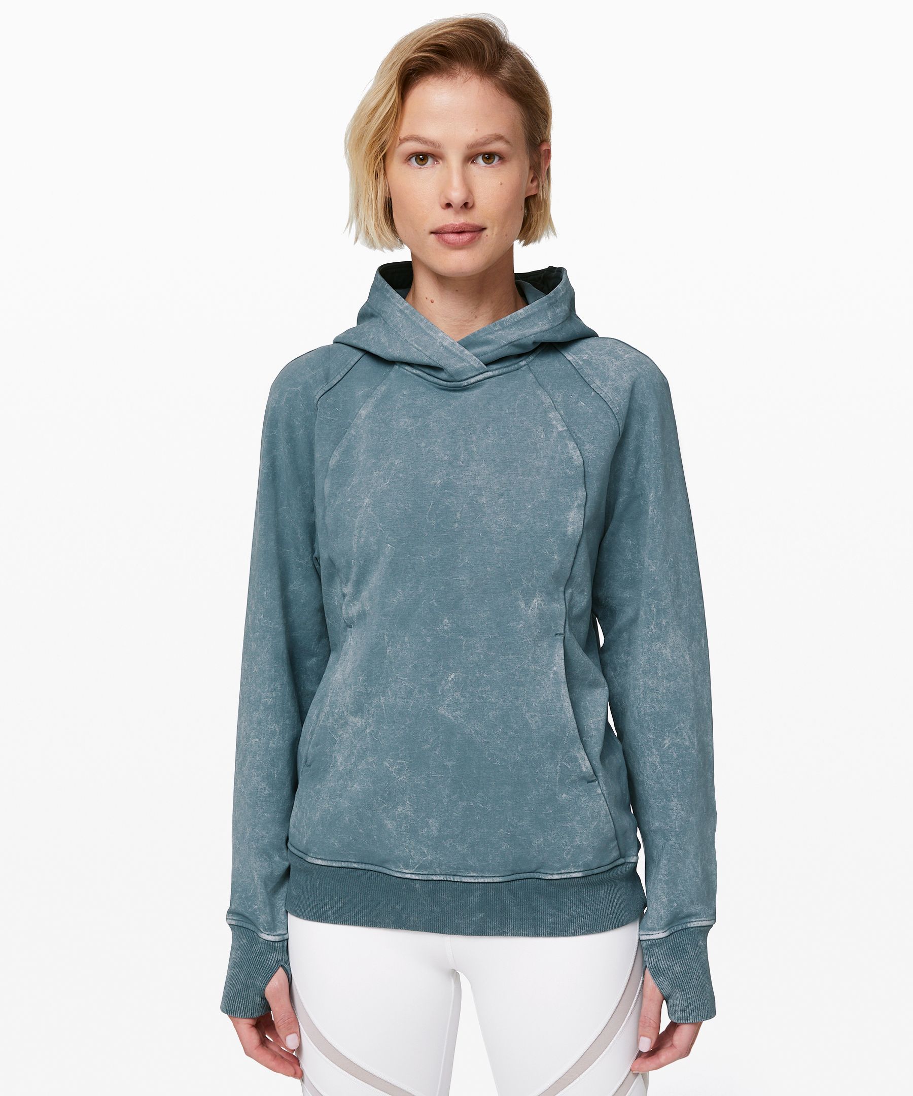 Lululemon Scuba Pullover Hoodie In Heathered Core Ultra Light Grey