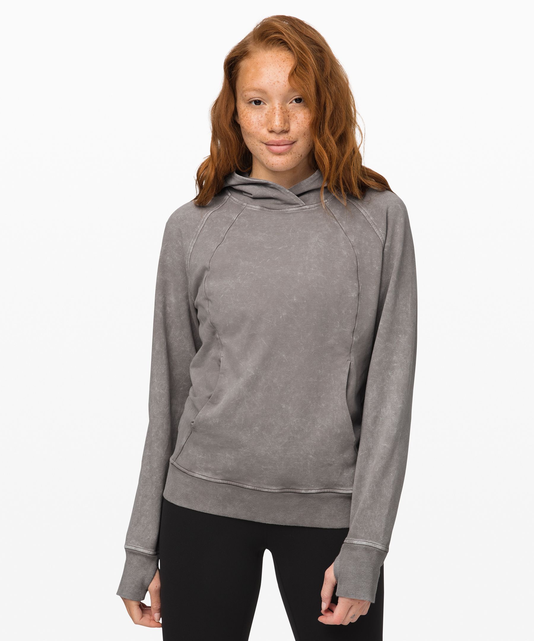 Lululemon Scuba Pullover - Heathered Core Ultra Light Grey - lulu