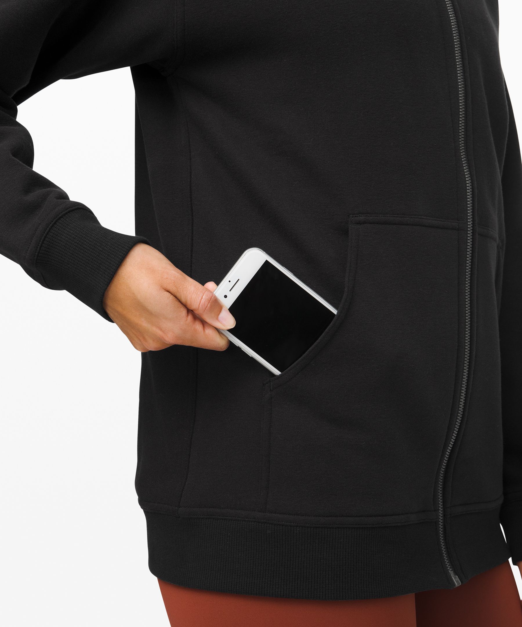 Sweat &agrave; capuche zipp&eacute; All Yours