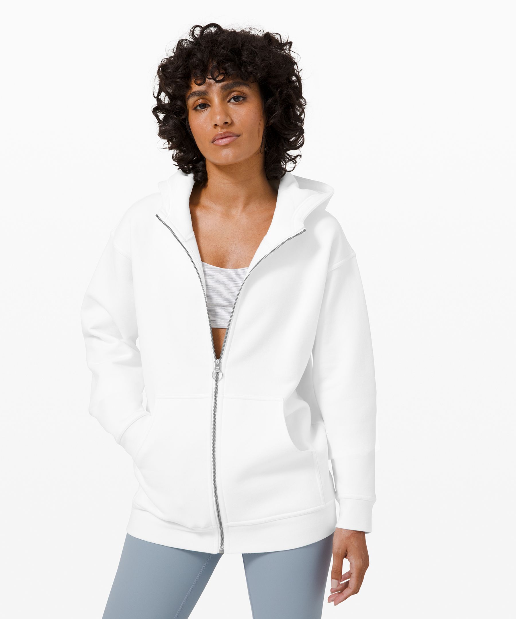 Lululemon All Yours Zip Hoodie *terry In Heathered Core Medium