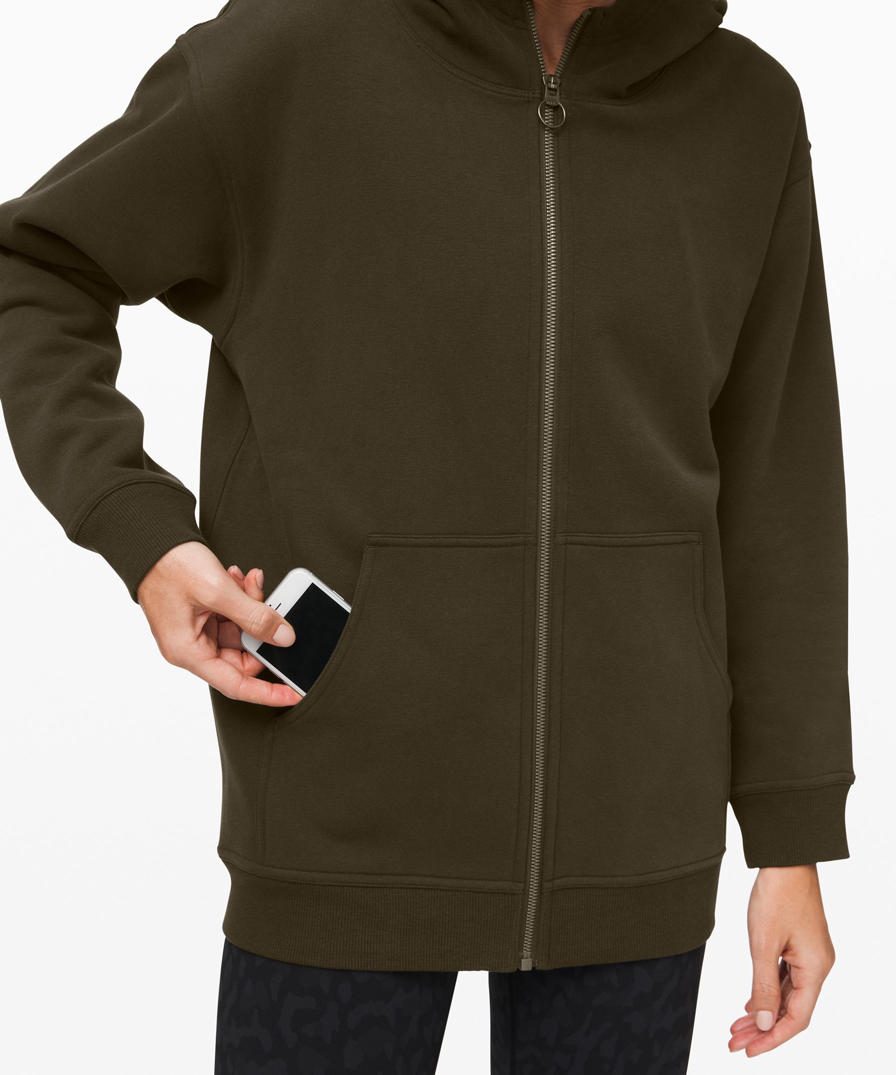 Sweat &agrave; capuche zipp&eacute; All Yours