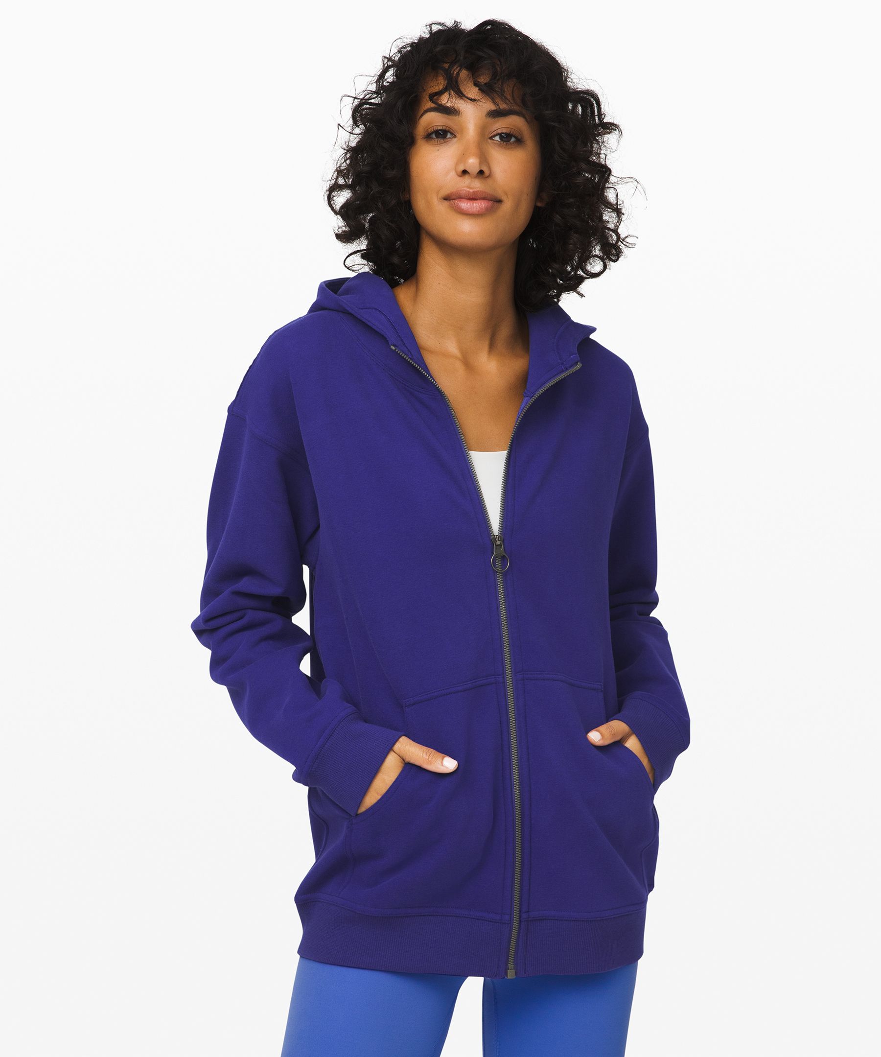 Lululemon All Yours Zip Hoodie In Larkspur