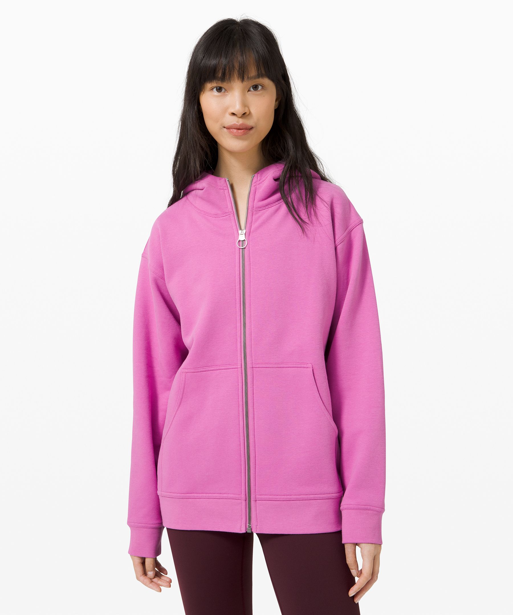 Lululemon All Yours Zip Hoodie In Magenta Glow