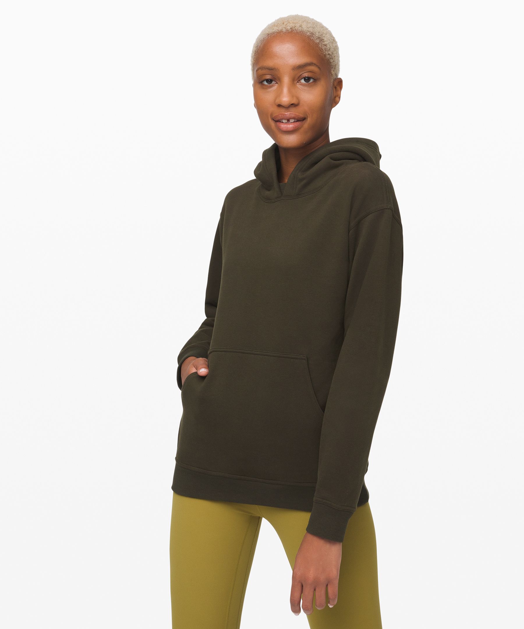 Lululemon All Yours Hoodie In Dark Olive