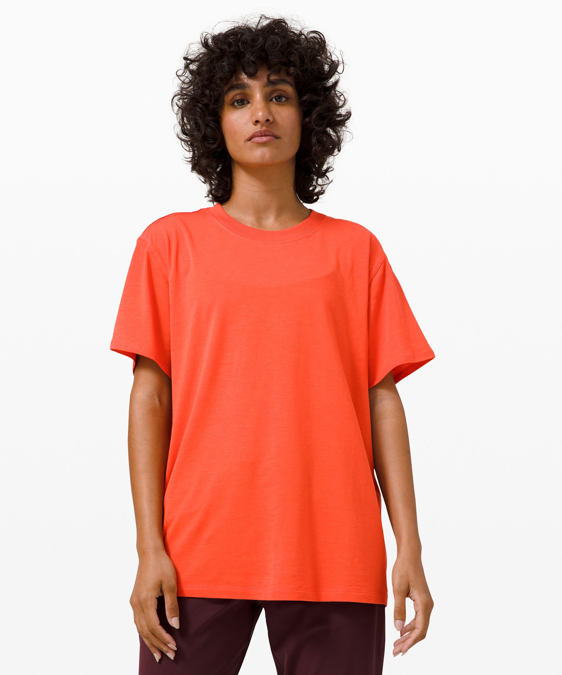 Lululemon All Yours Tee In Orange