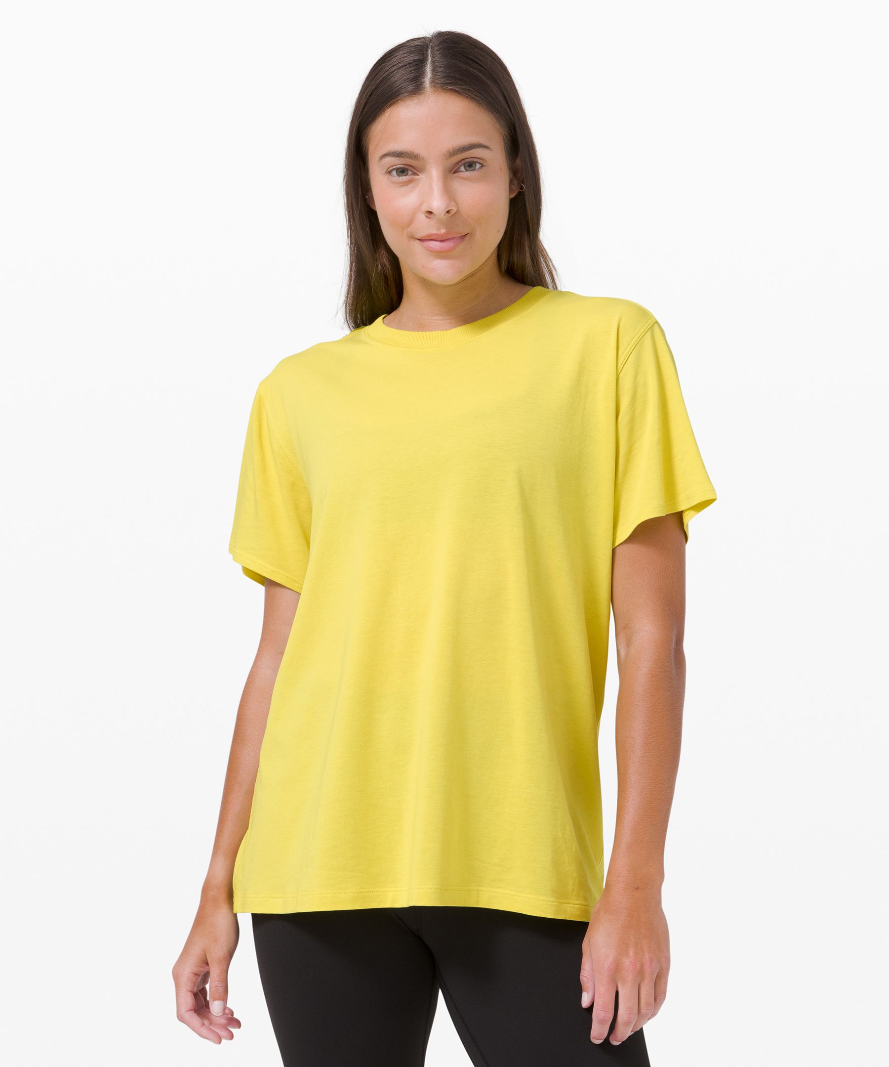 Lululemon All Yours Tee In Yellow