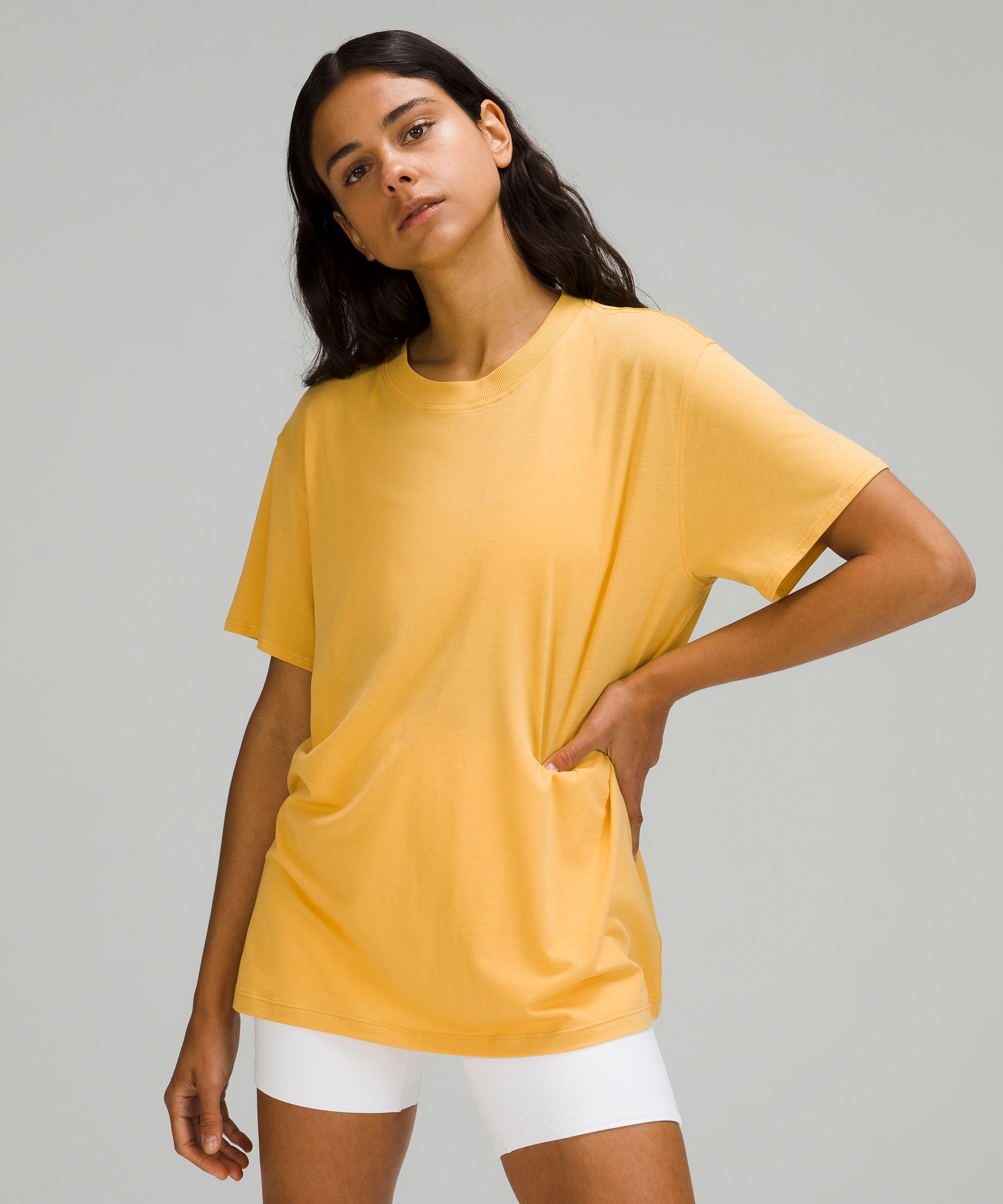 Lululemon All Yours Tee In Yellow