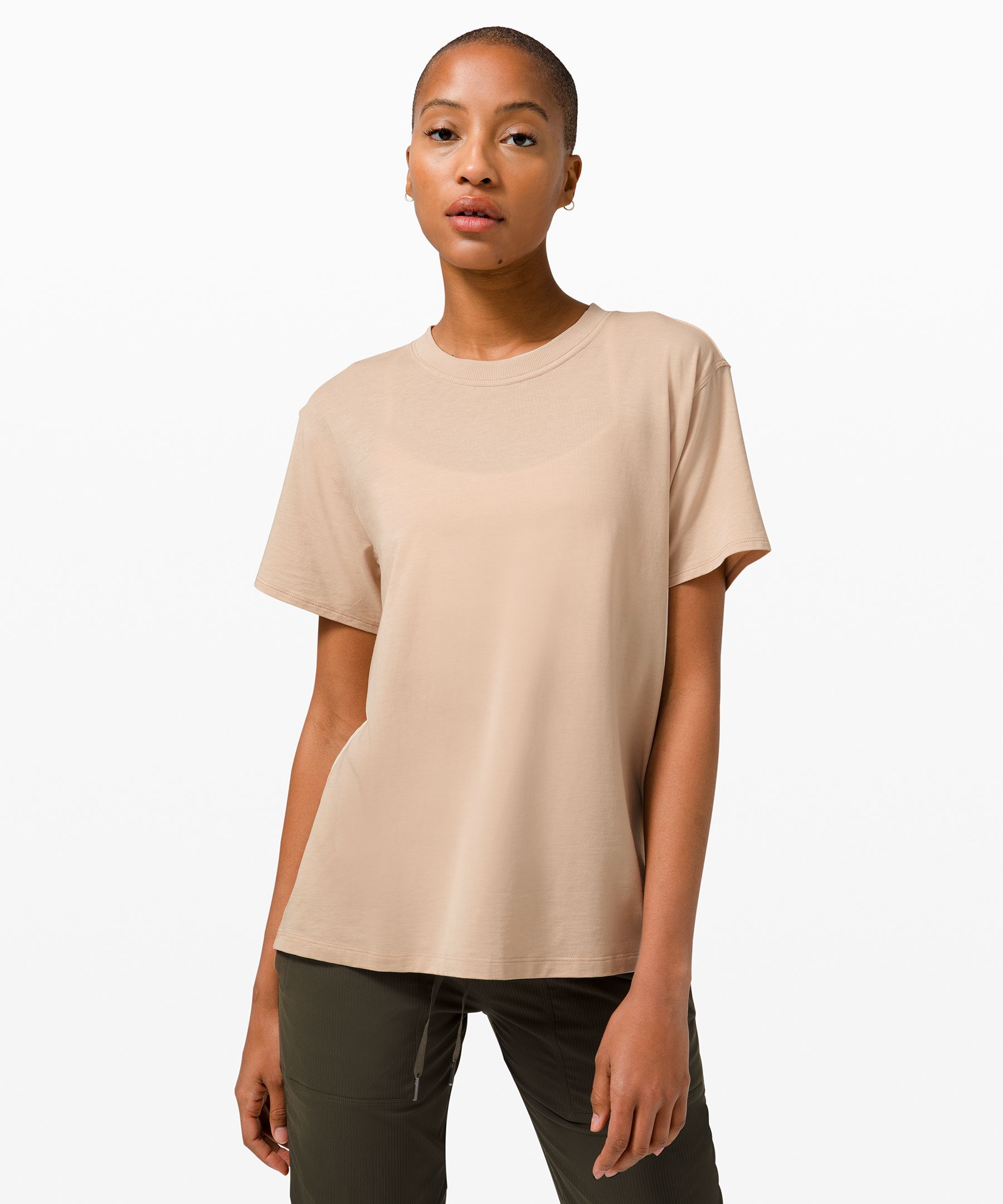 Lululemon All Yours Tee In Brown