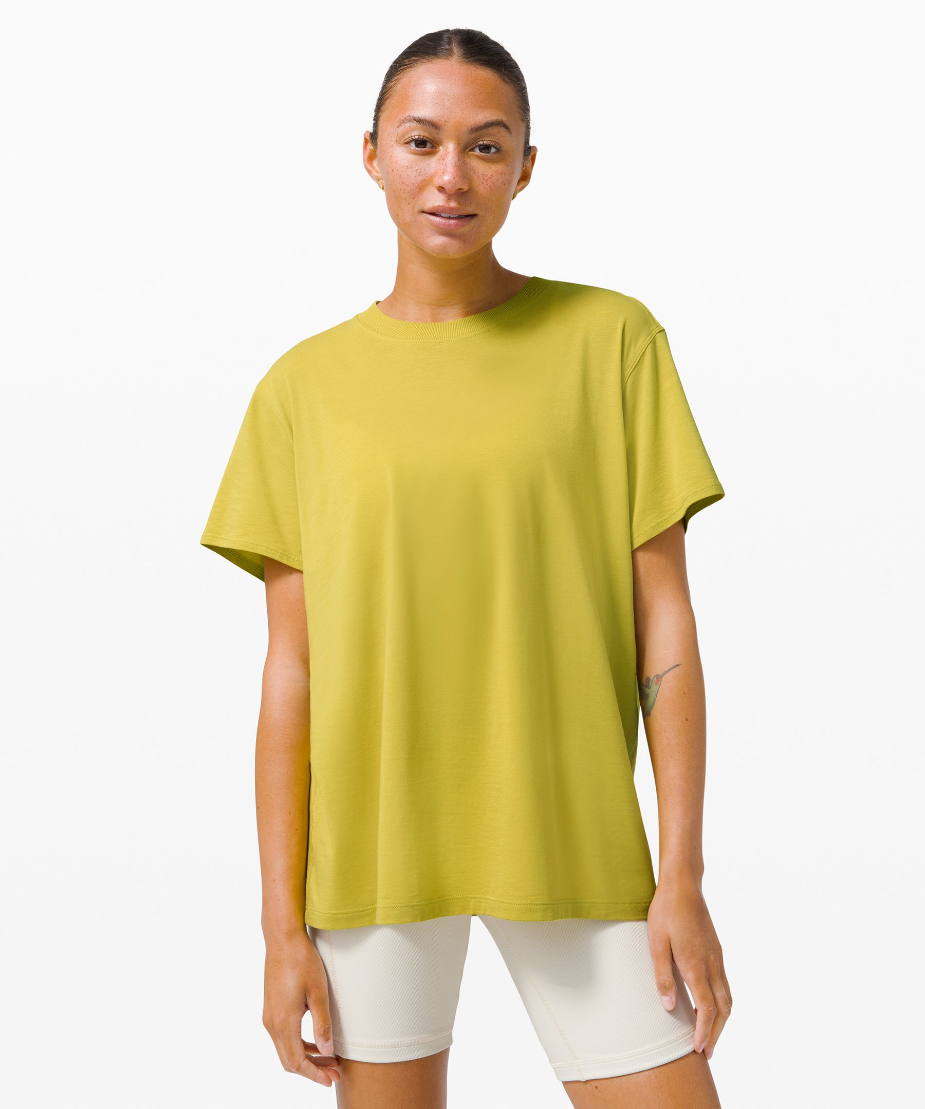 Lululemon All Yours Tee In Yellow