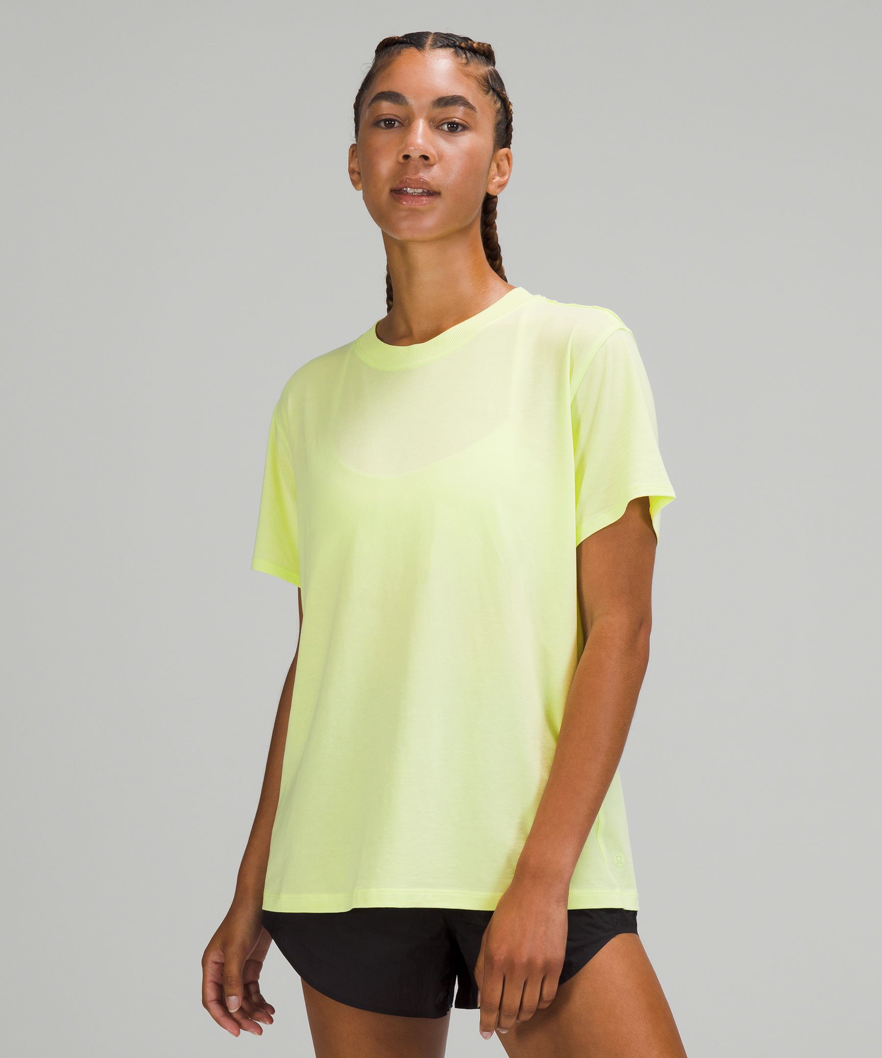 Lululemon All Yours Short Sleeve T-shirt In Crispin Green