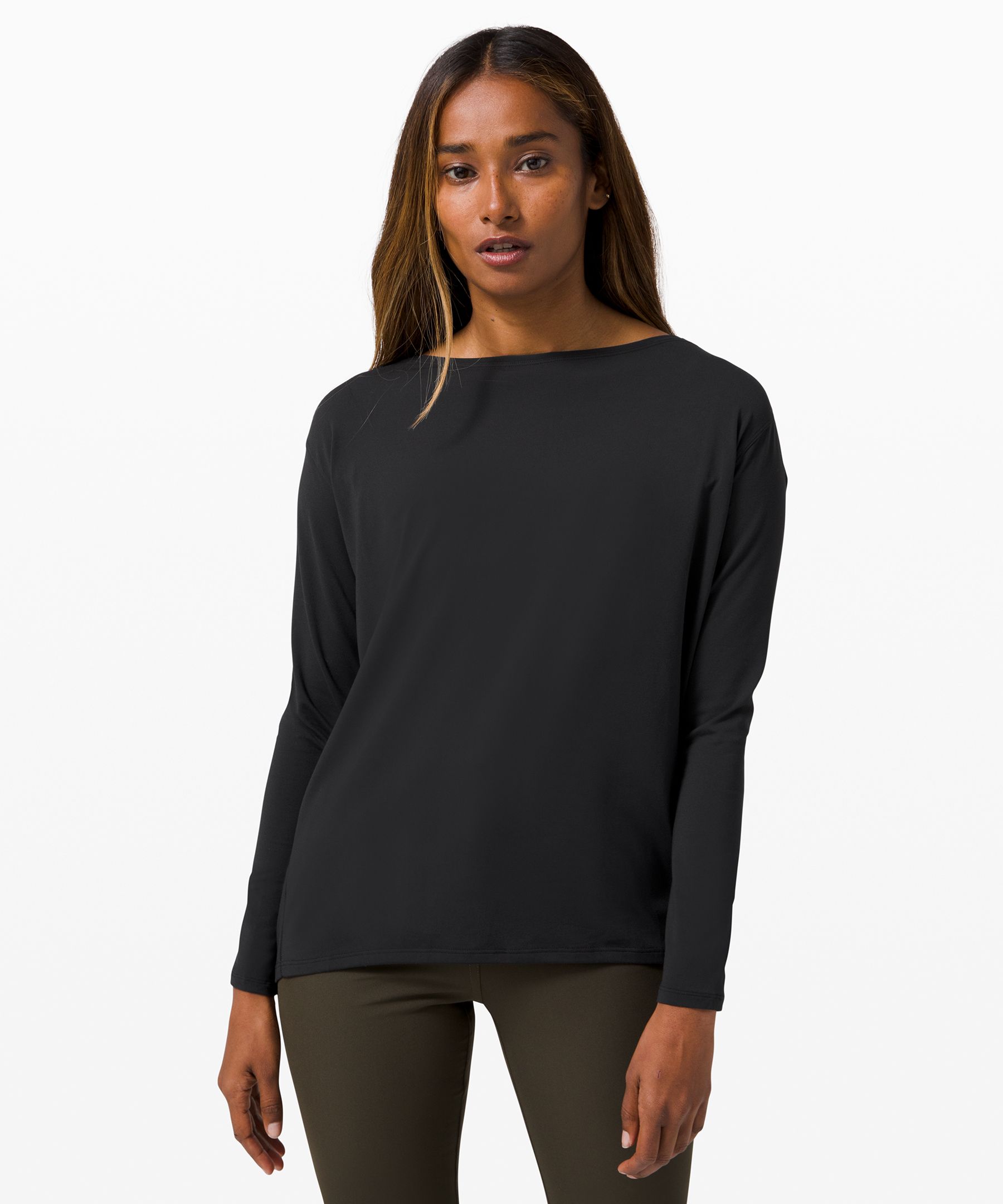 back in action long sleeve lululemon