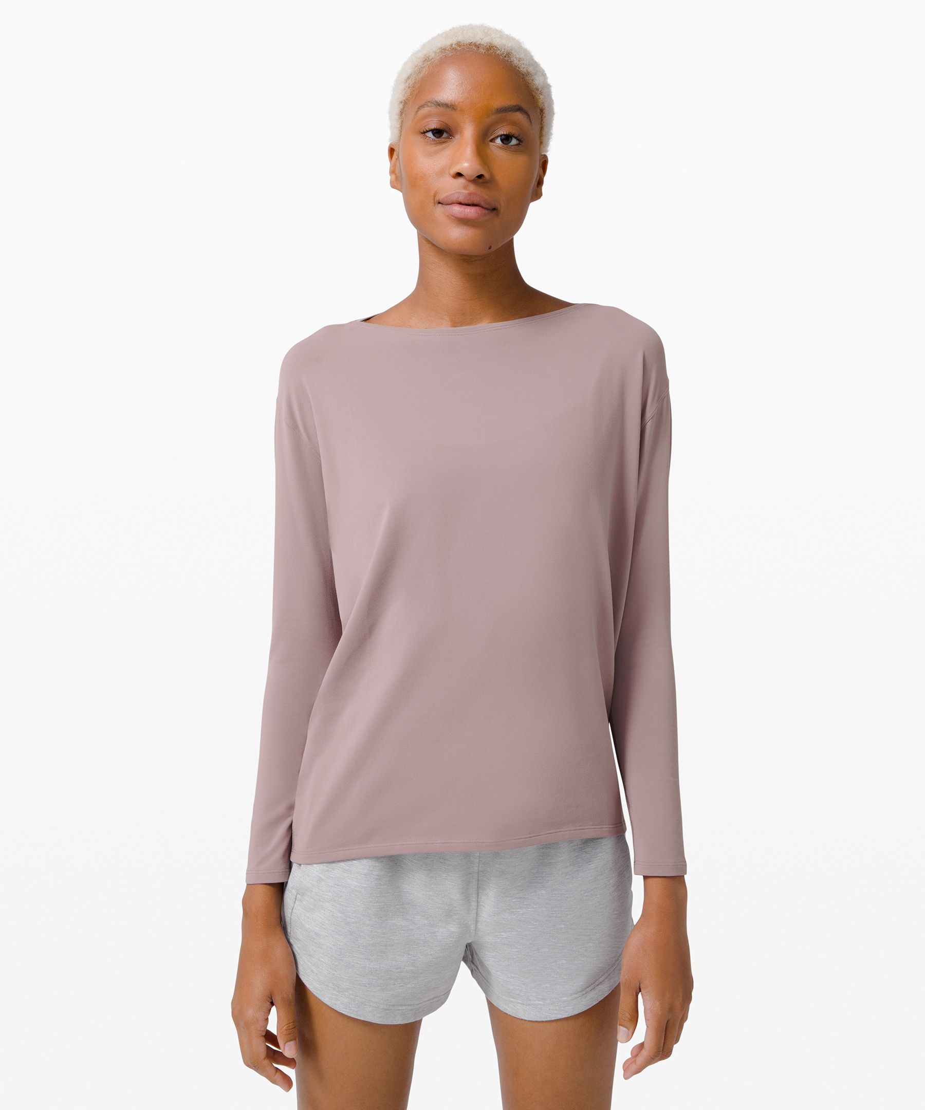 Push down ethnic Pef lululemon back in action long sleeve