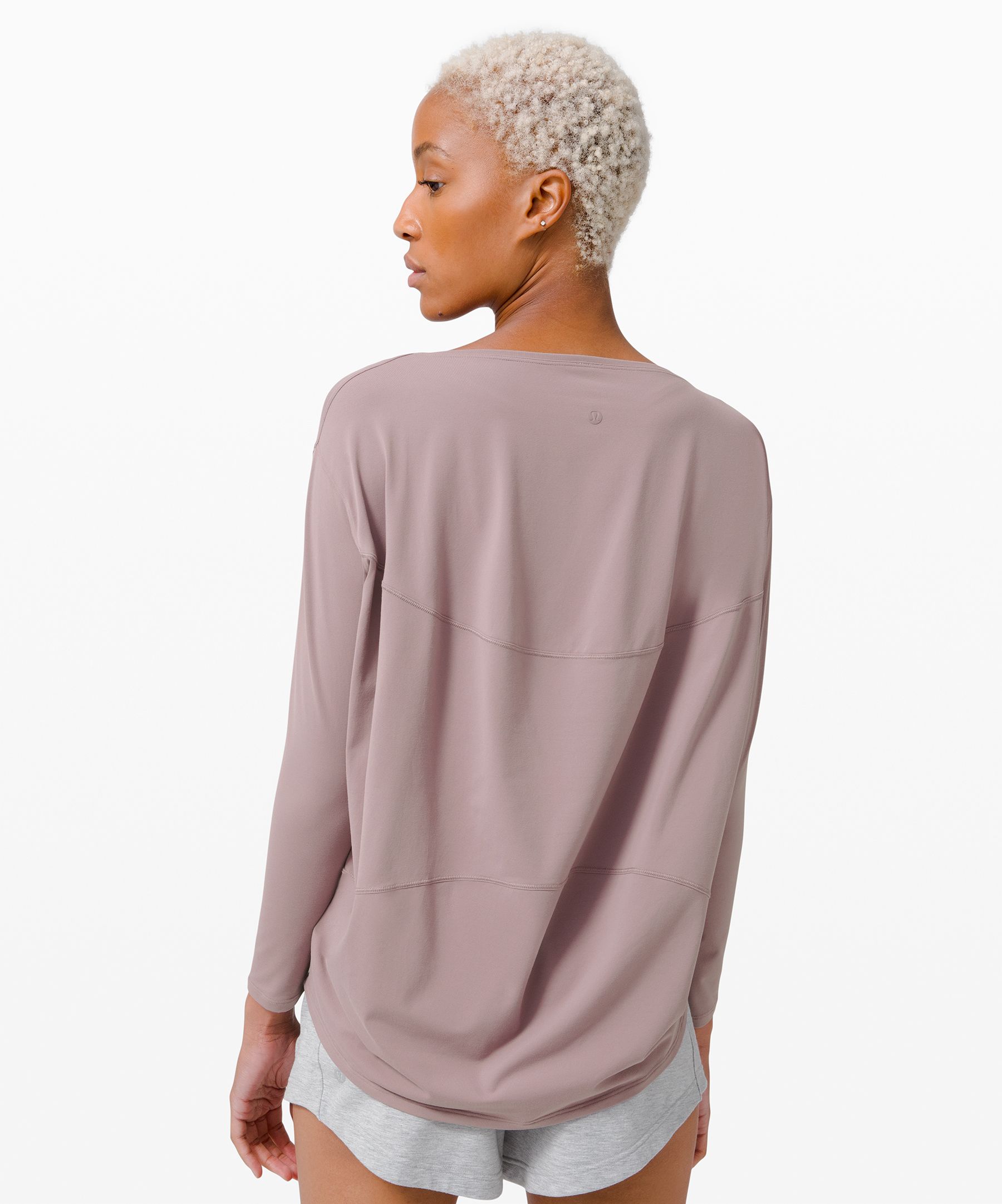 Lululemon Look Ahead Run Long Sleeve In Iced Iris | ModeSens