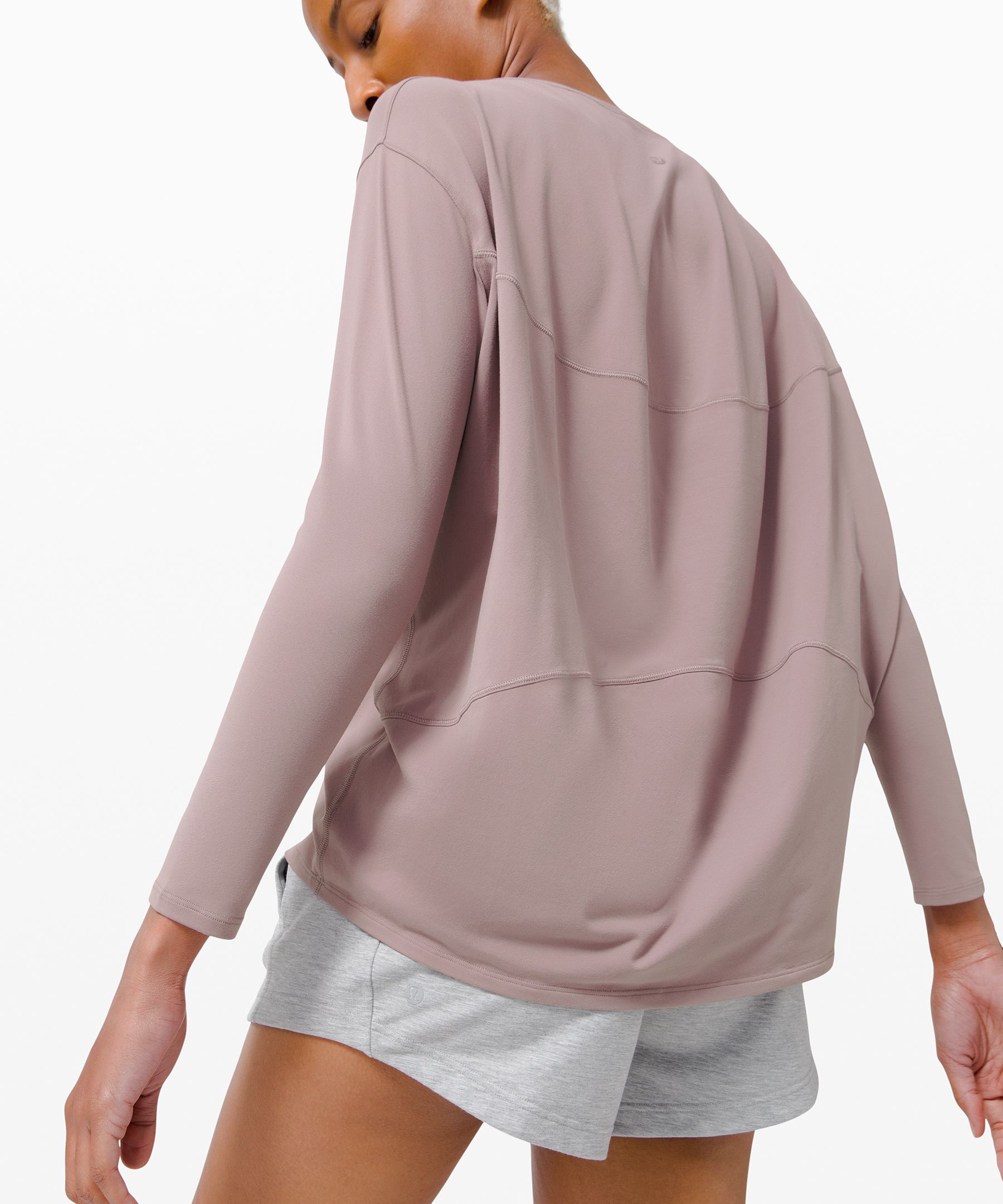 Lululemon Look Ahead Run Long Sleeve In Iced Iris | ModeSens