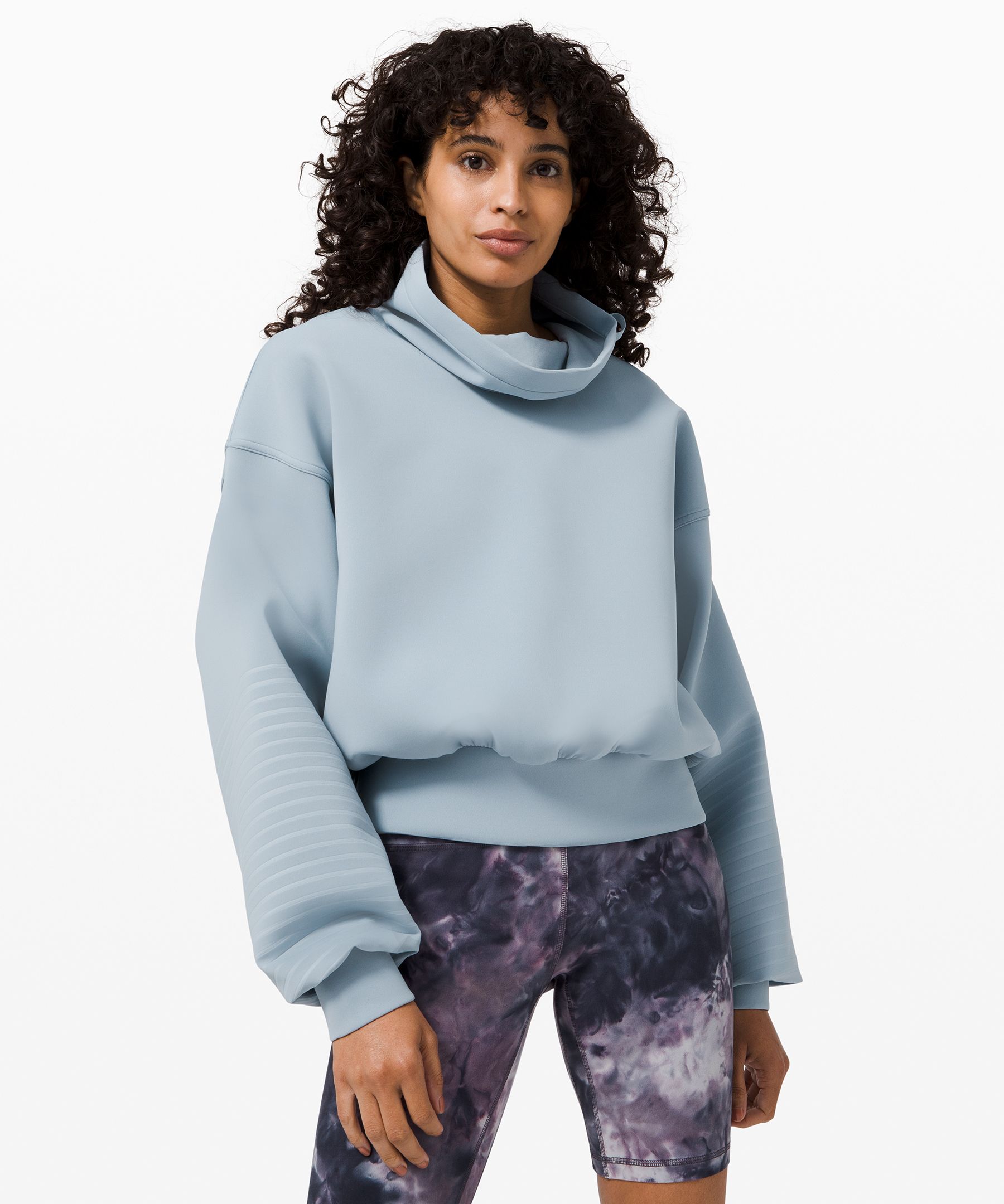 lululemon cowl neck sweatshirt