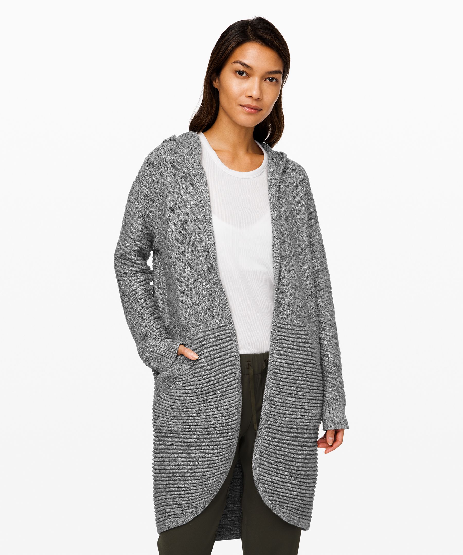 lululemon black cardigan