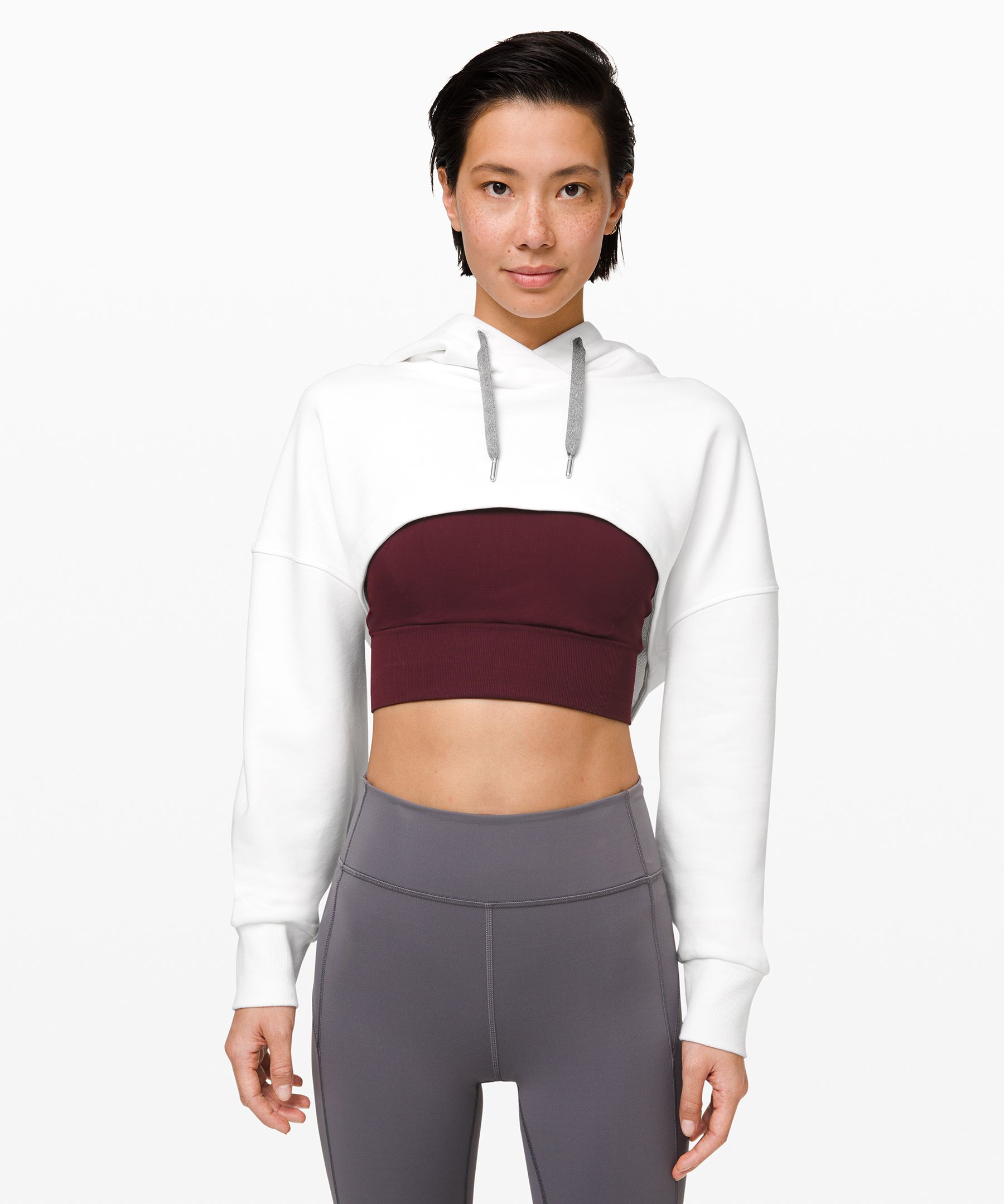 New Ambition Cropped Hoodie | Coats 