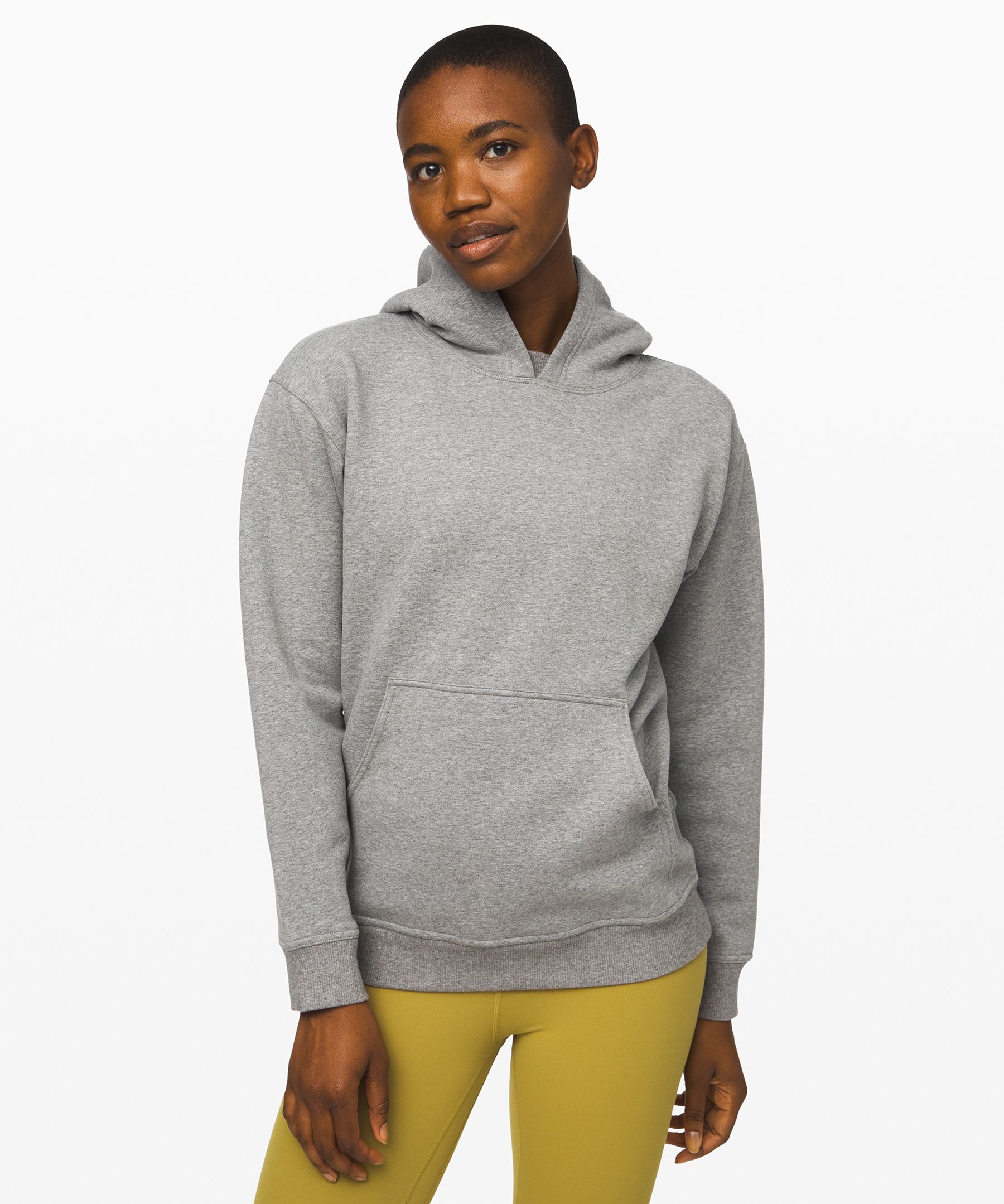 Lululemon All Yours Hoodie *fleece In Grey