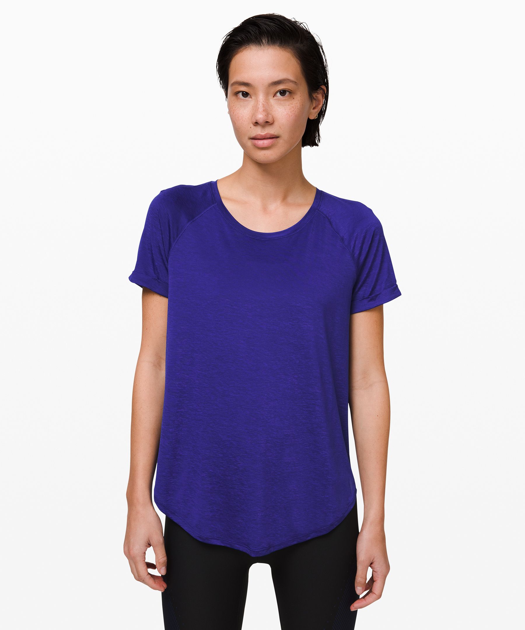 lululemon tie back tee