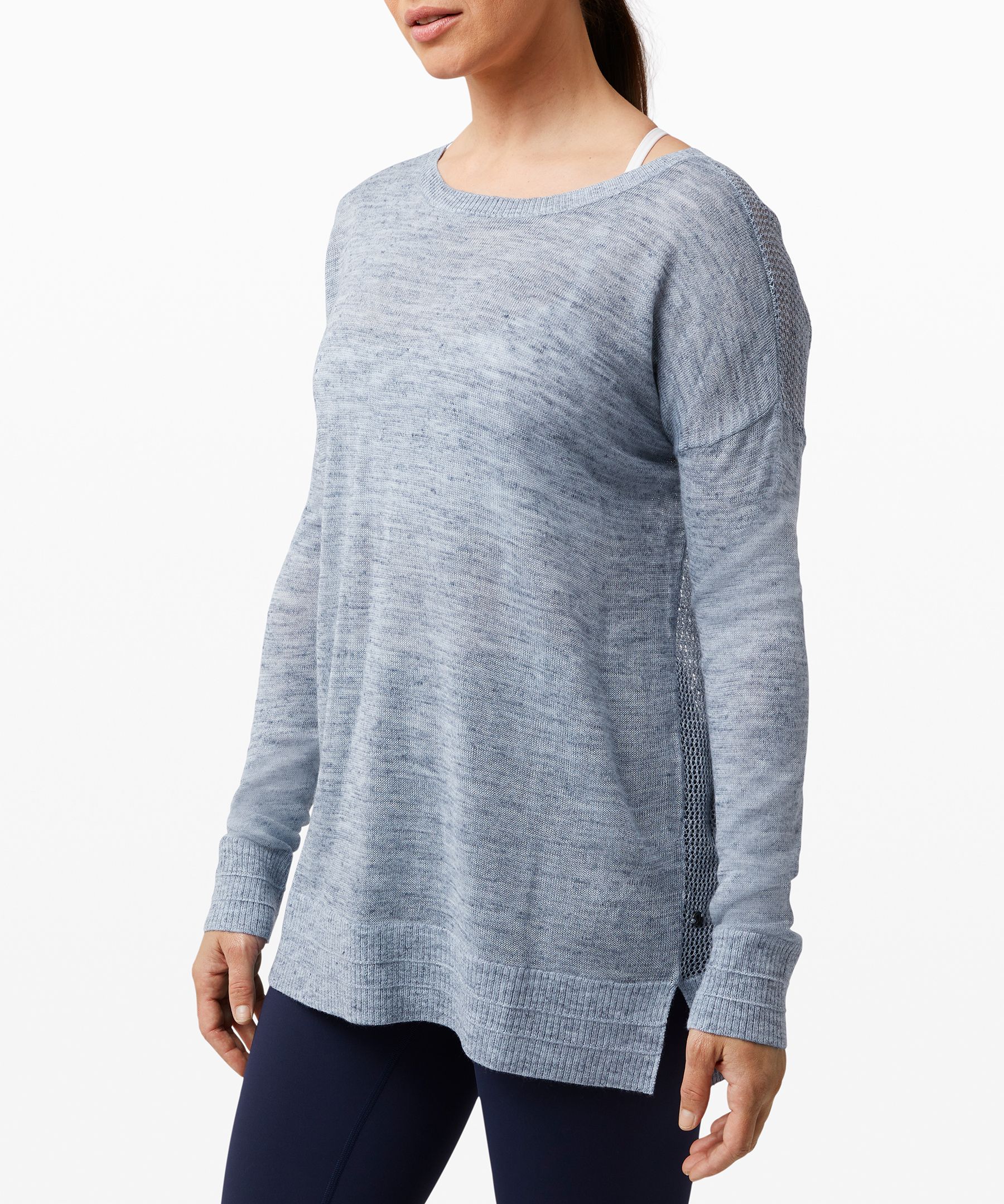 Well Being Crew Sweater *Linen 