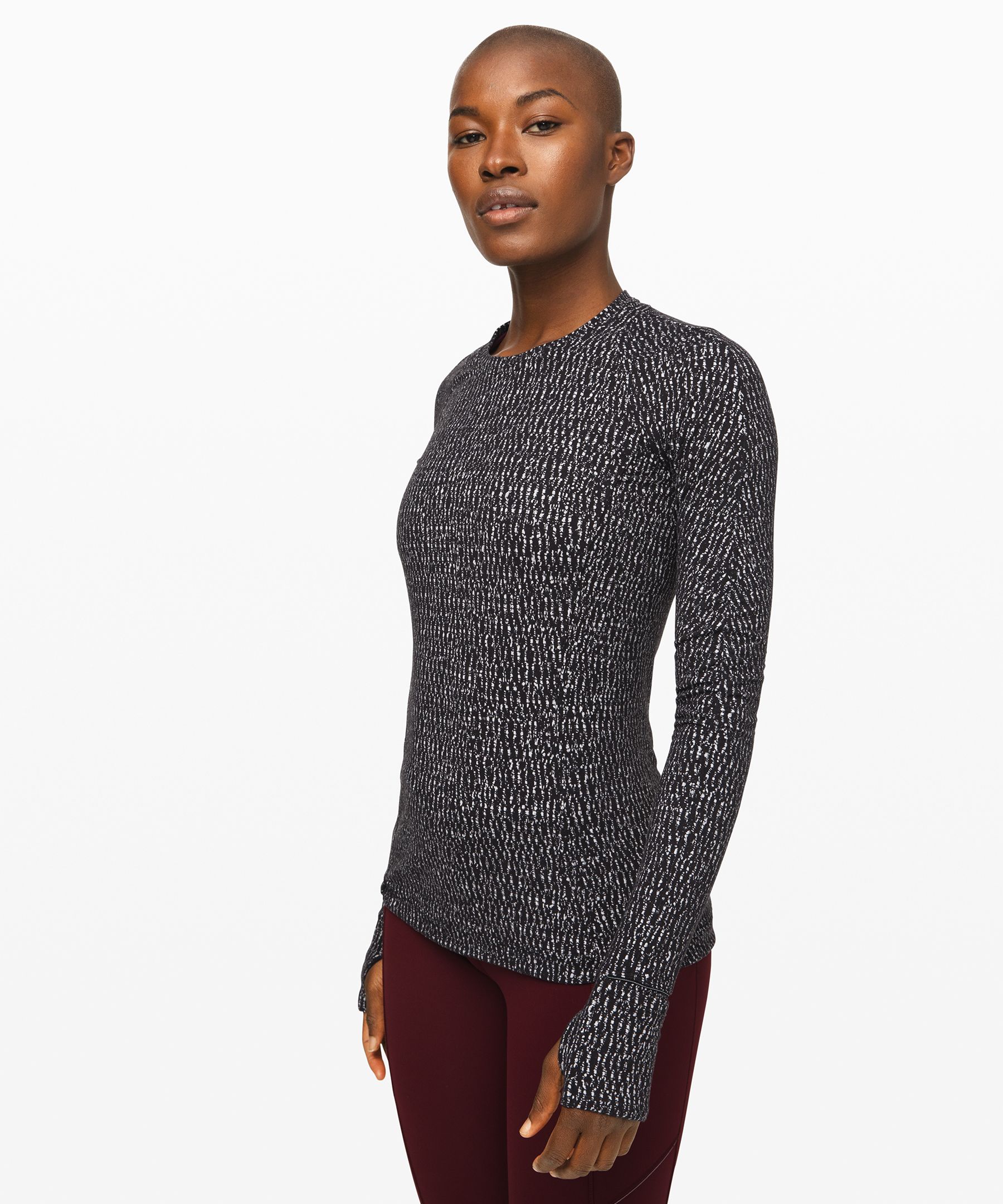 lululemon set to sweat long sleeve