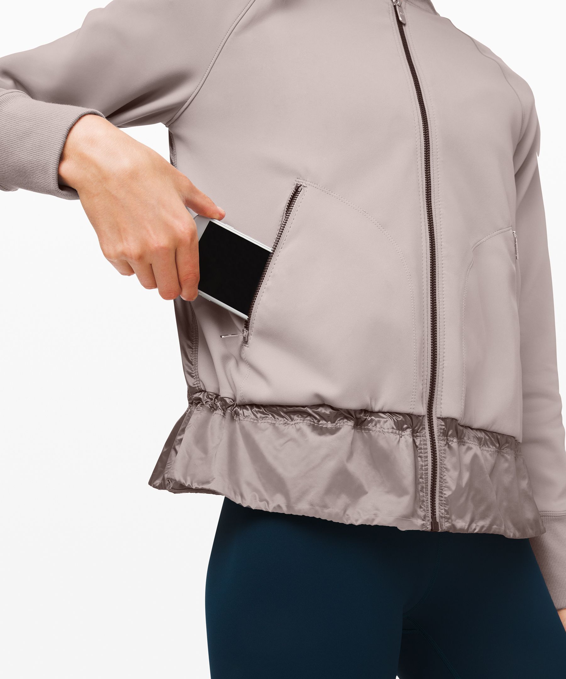 Lululemon Swept Along Jacket - Black - lulu fanatics