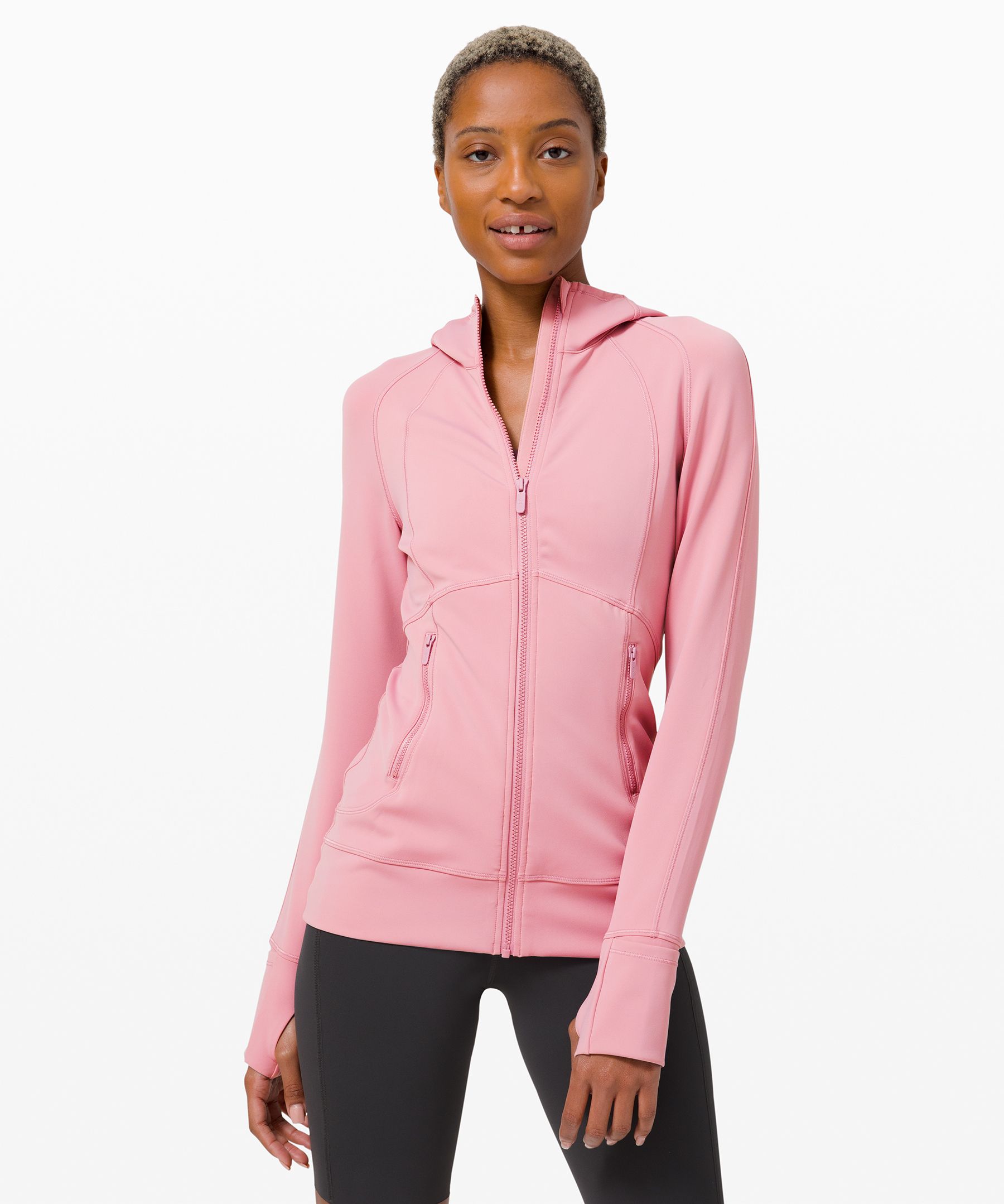 lululemon pink zip up