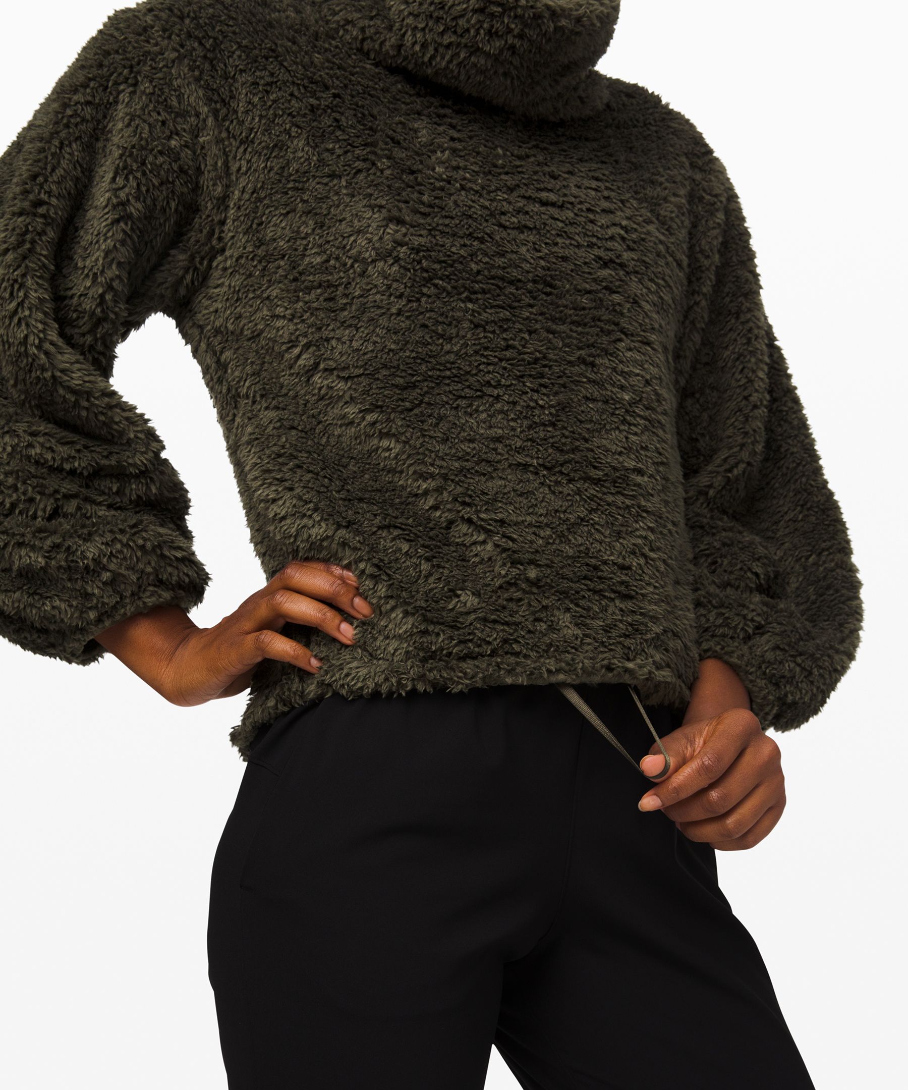 Warm restore sherpa pullover lululemon new arrivals