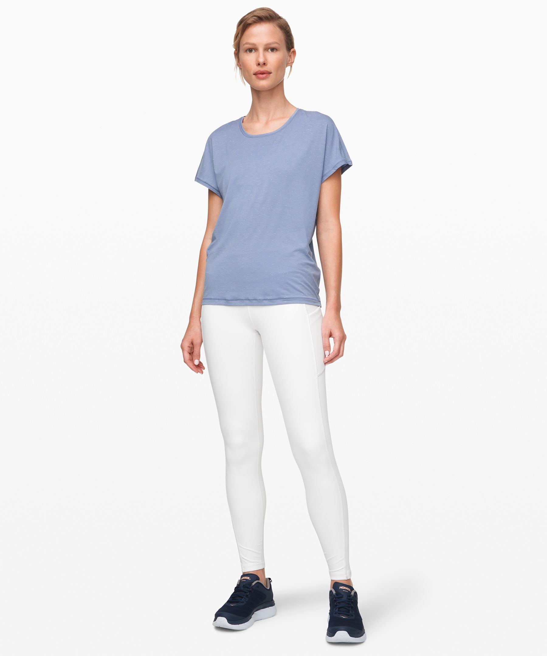 tempest blue/white Get Set Short Sleeve