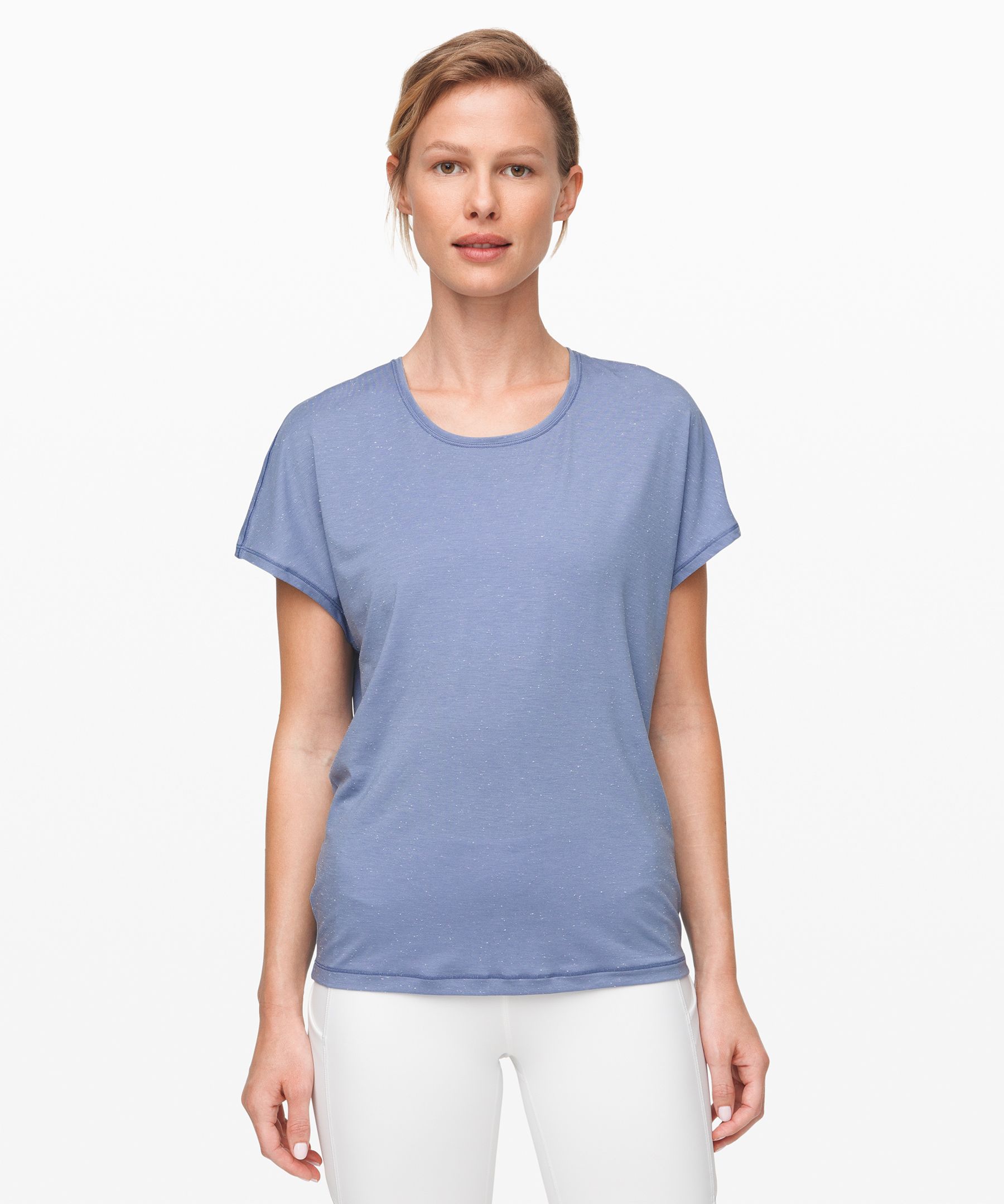 tempest blue/white Get Set Short Sleeve
