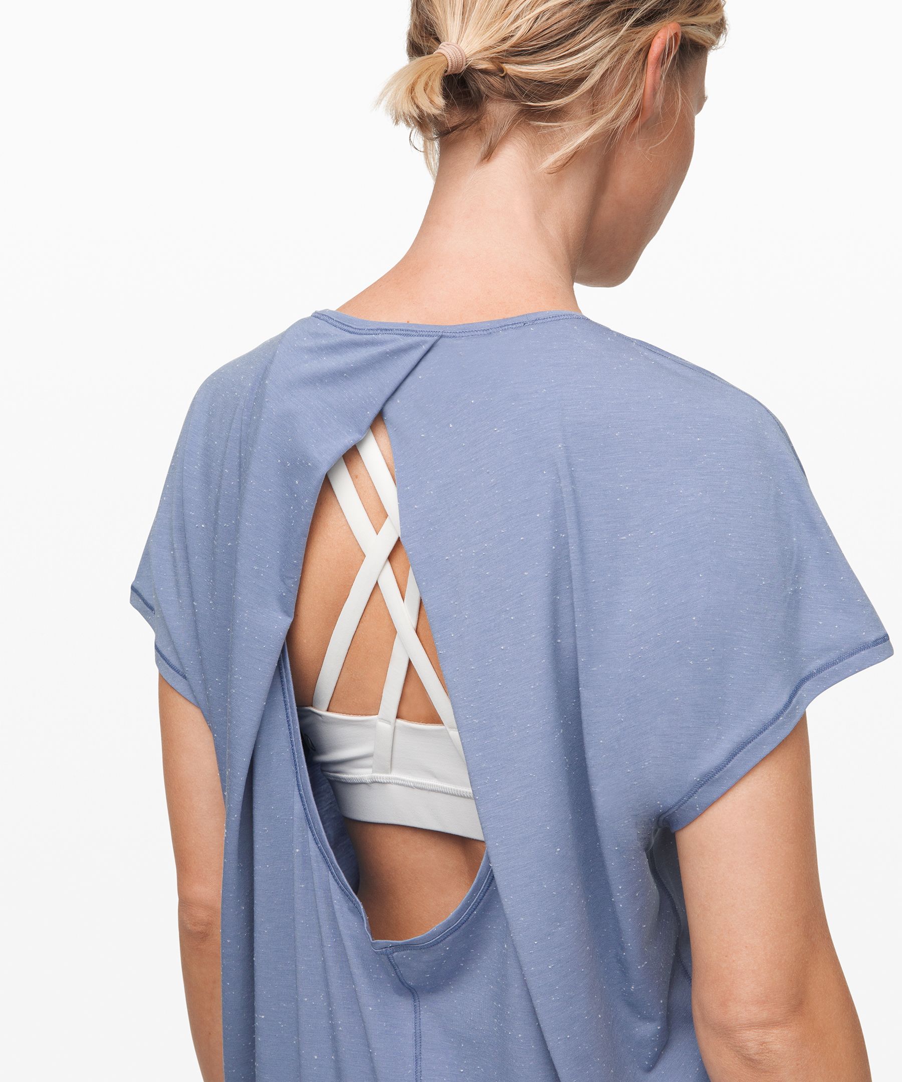 tempest blue/white Get Set Short Sleeve