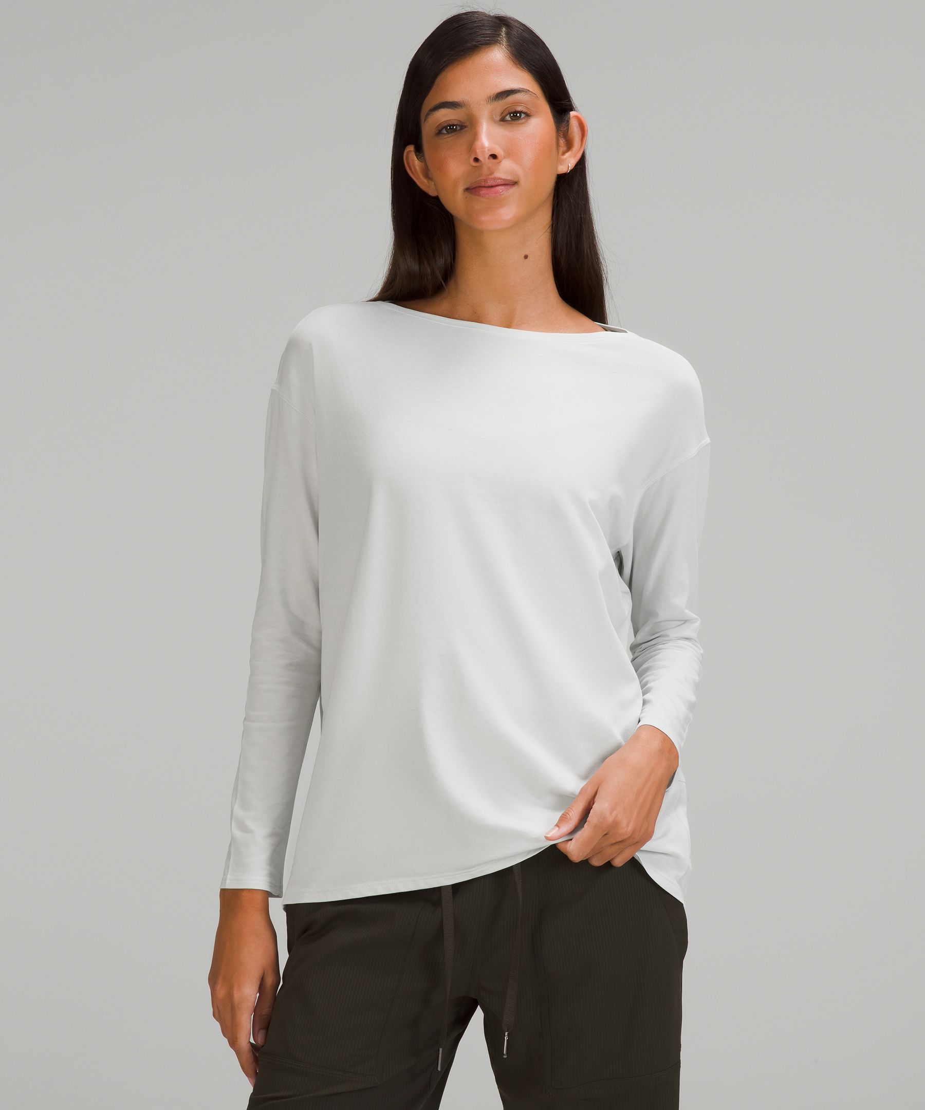 Lululemon Back in Action Long Sleeve Shirt *Nulu - Auric Gold