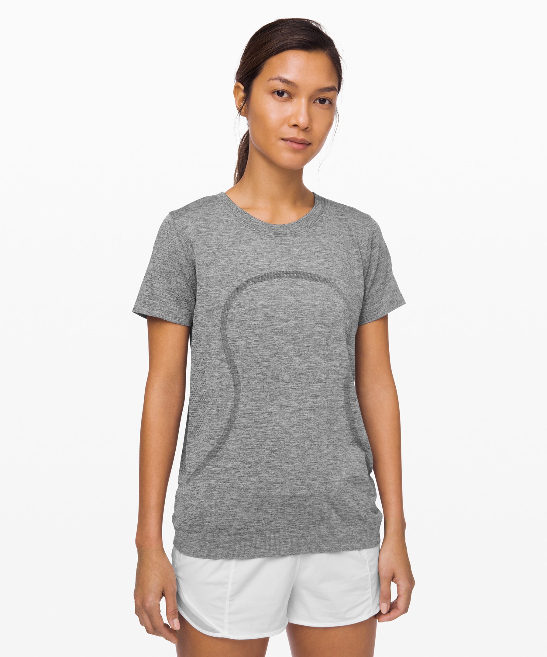 Lululemon Swiftly Tech Short Sleeve (Breeze) *Relaxed Fit - White