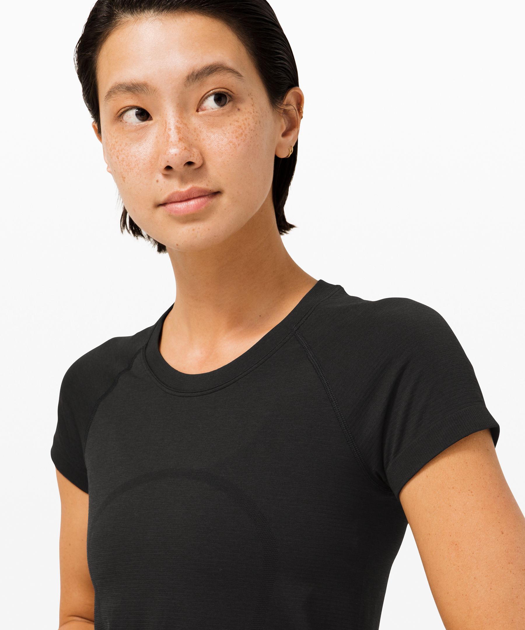 Lululemon Swiftly Tech Short Sleeve 2.0 - Dark Red / Dark Red (First  Release) - lulu fanatics