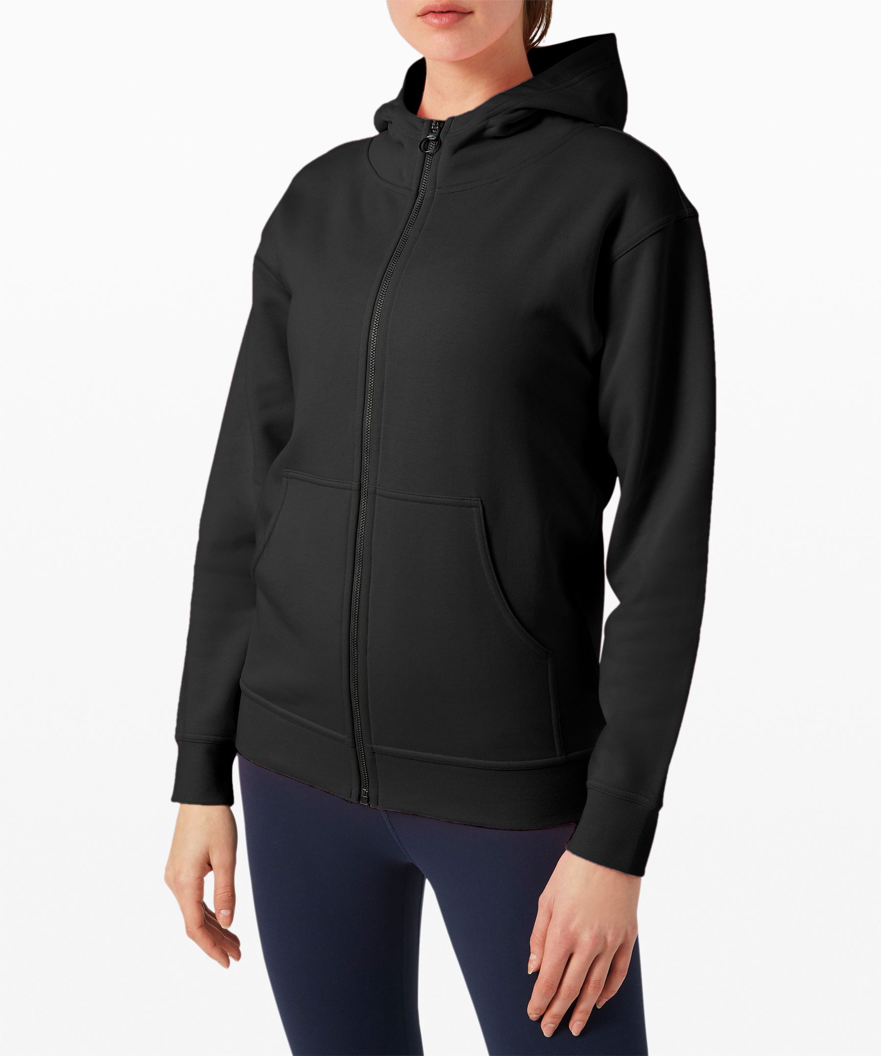 Lululemon All Yours Zip Hoodie *terry In Black