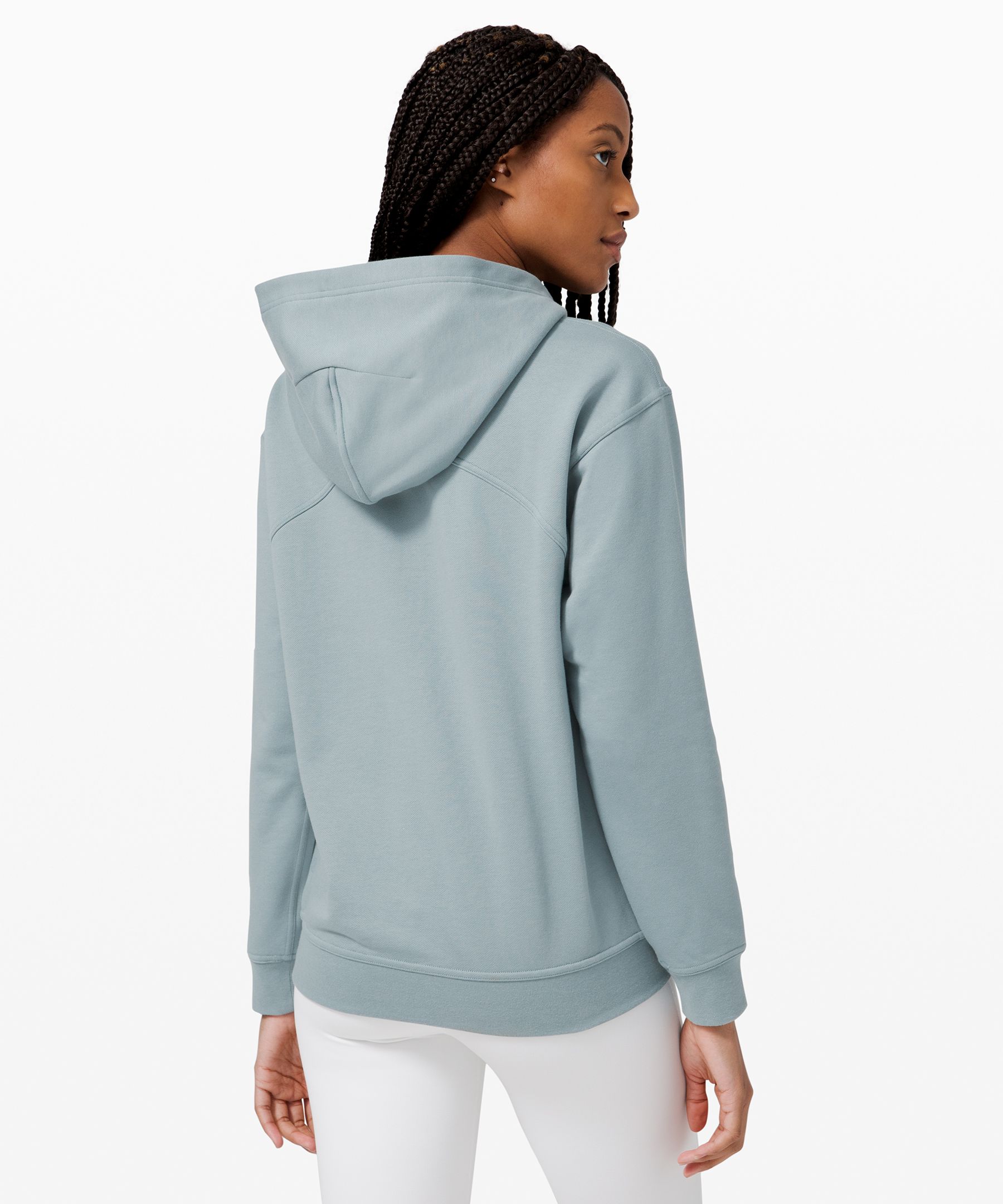 Lululemon All Yours Hoodie *fleece In Green