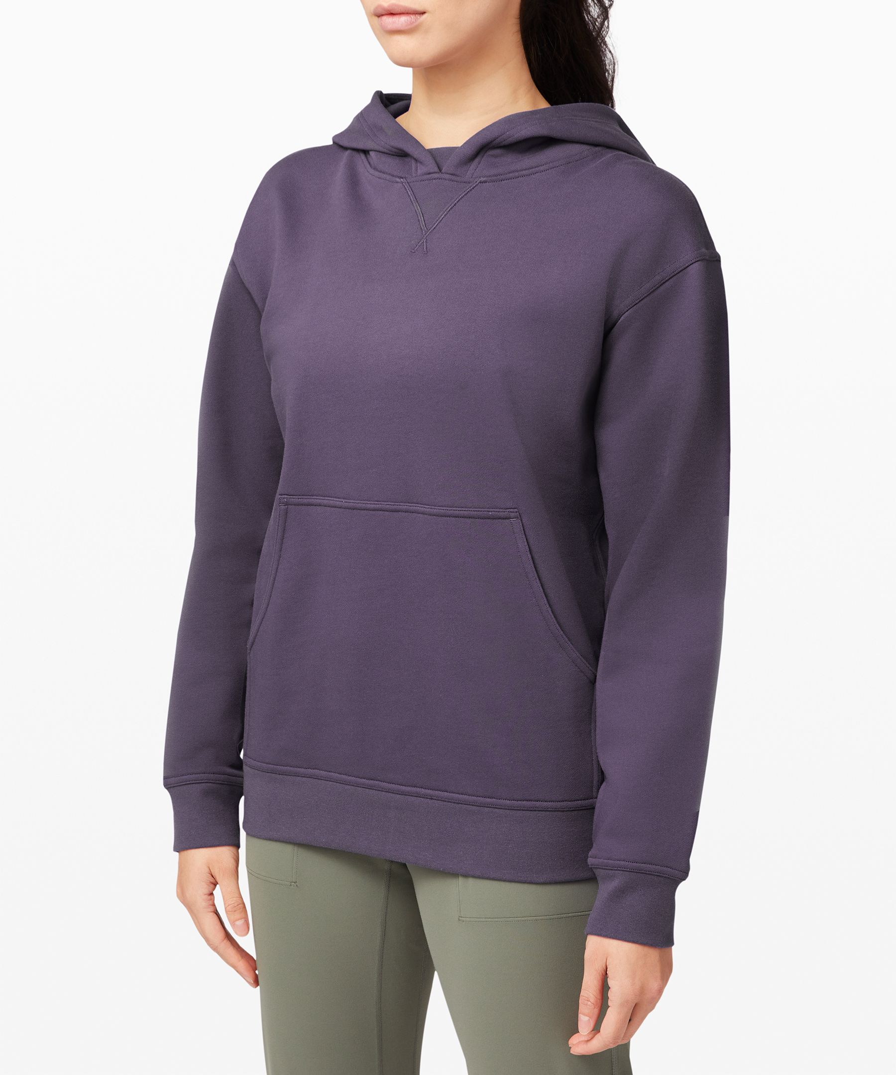 lululemon nwt womens All Yours Hoodie Grey Sage 4