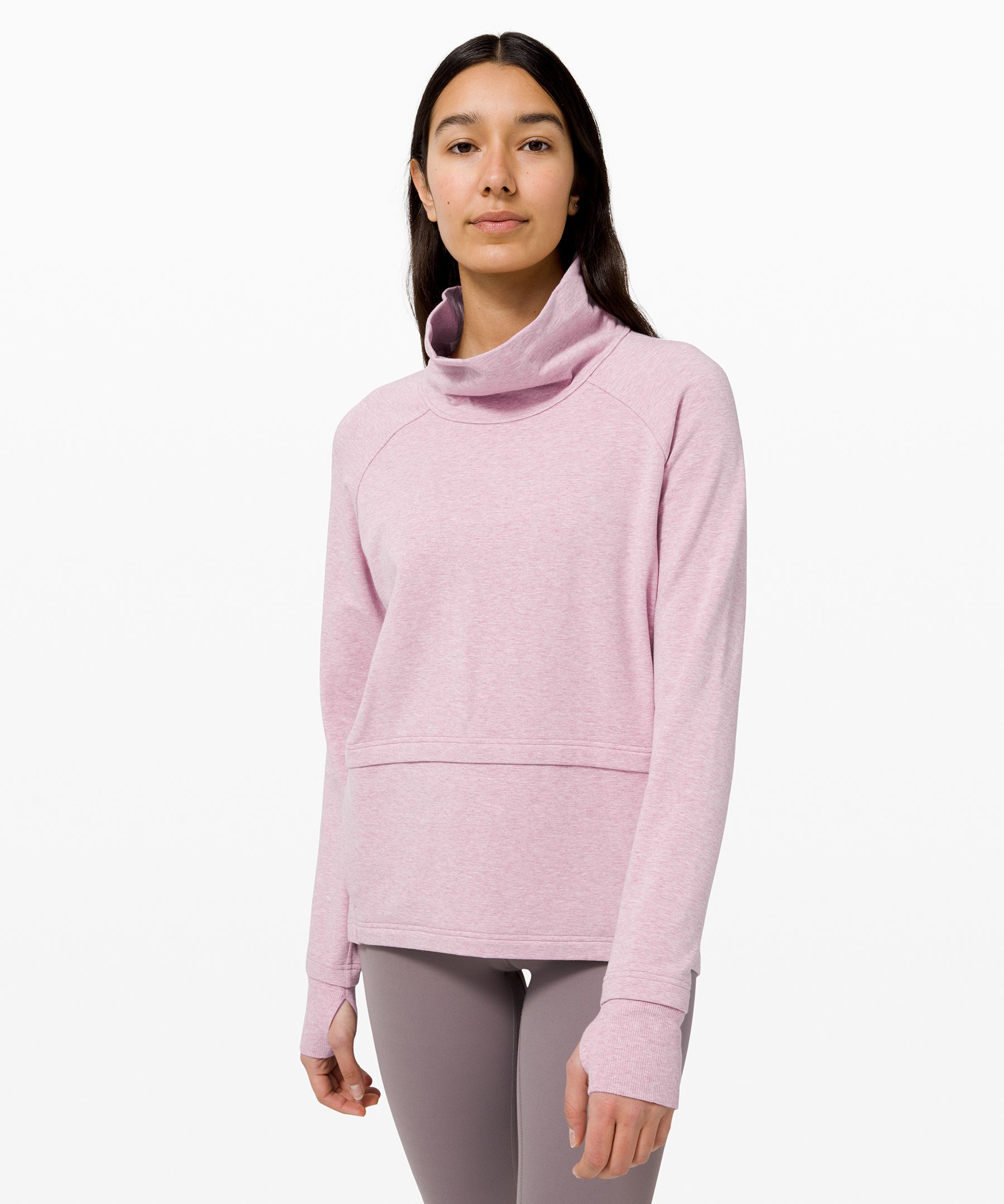 lululemon funnel neck sweatshirt