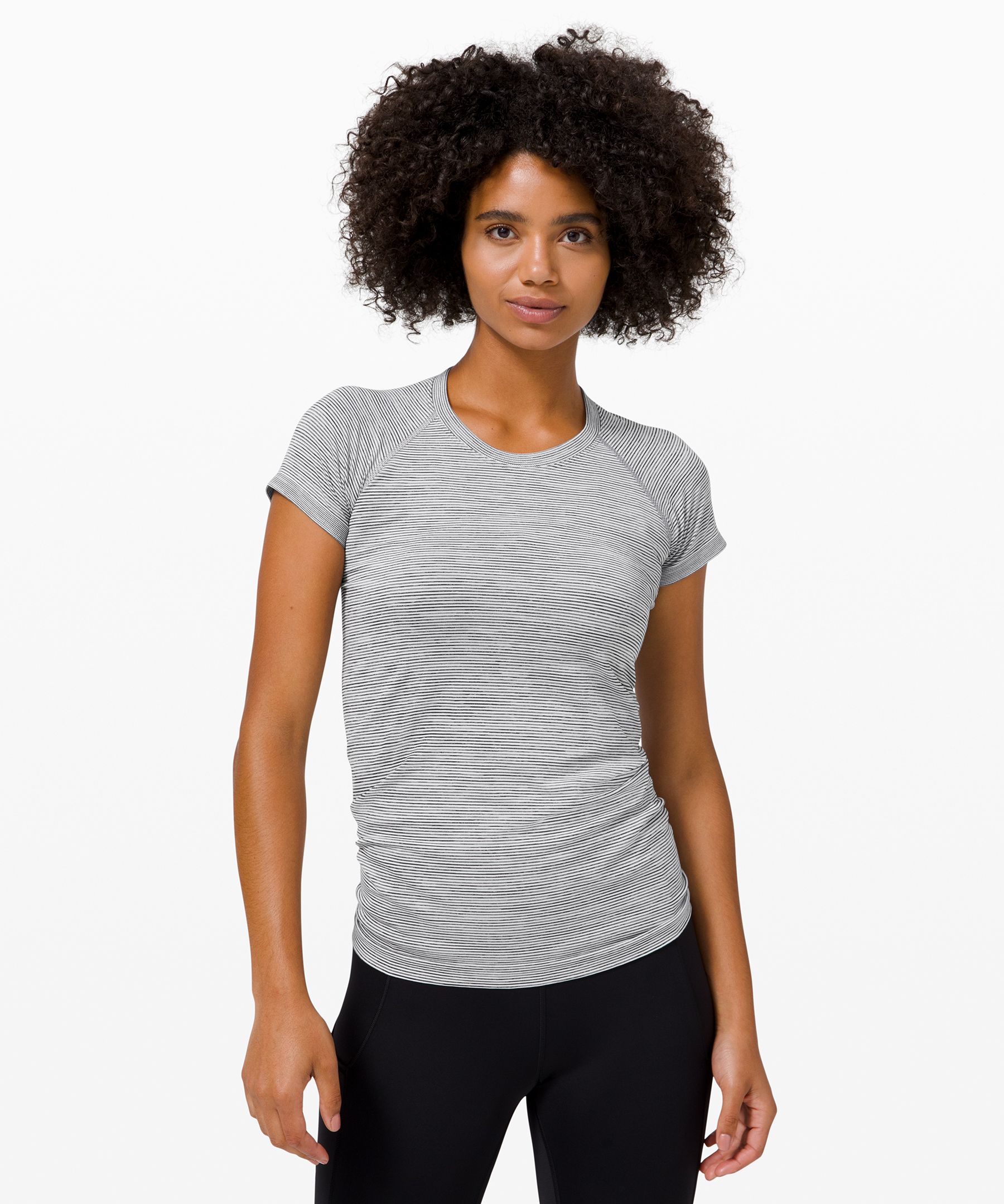 Lululemon Swiftly Tech Short Sleeve Shirt 2.0 In Wee Are From Space White