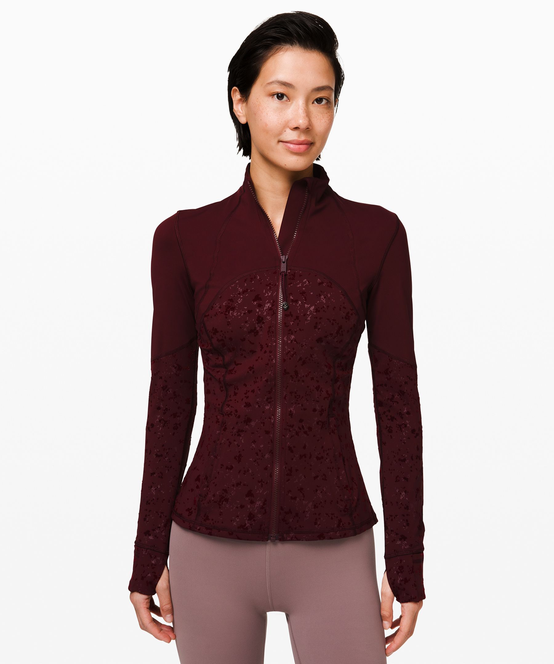 Lululemon Define Jacket *lunar New Year In Garnet/garnet