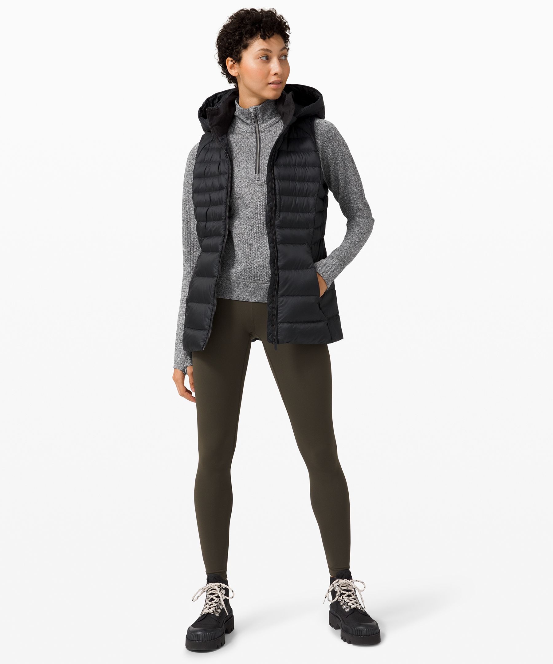 Manches longues 1/2&nbsp;zipp&eacute; Engineered Warmth