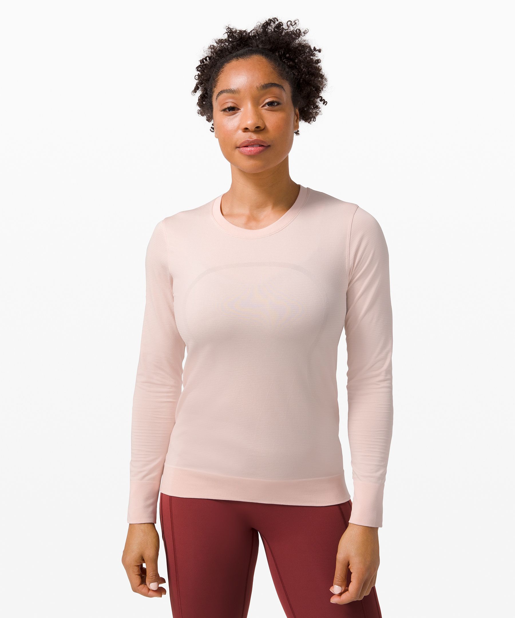 Swiftly Breathe Relaxed-Fit Long Sleeve Shirt