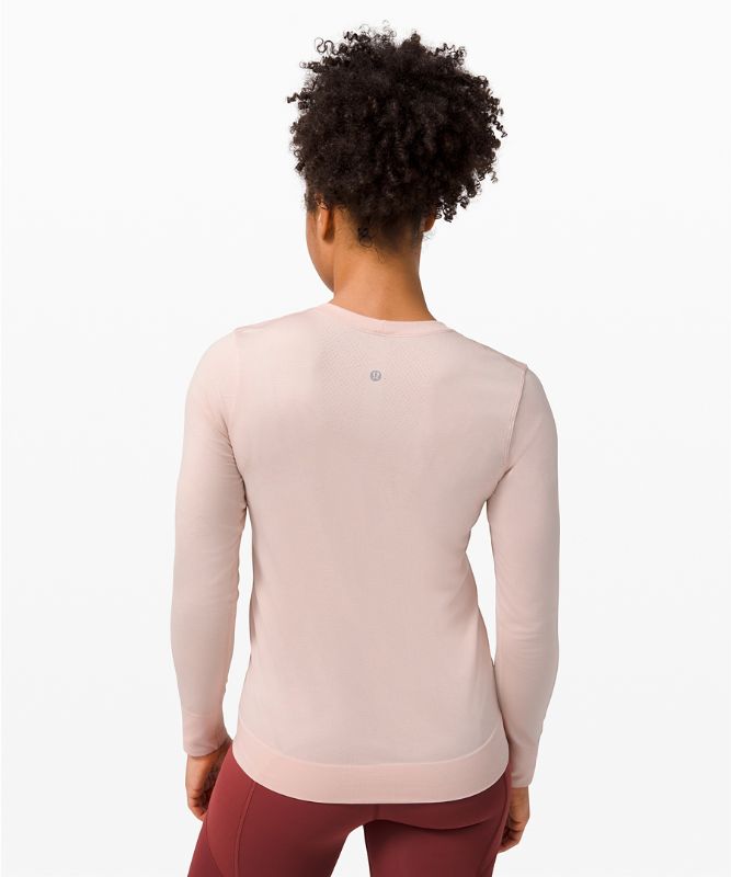 Swiftly Breathe Relaxed-Fit Long Sleeve Shirt
