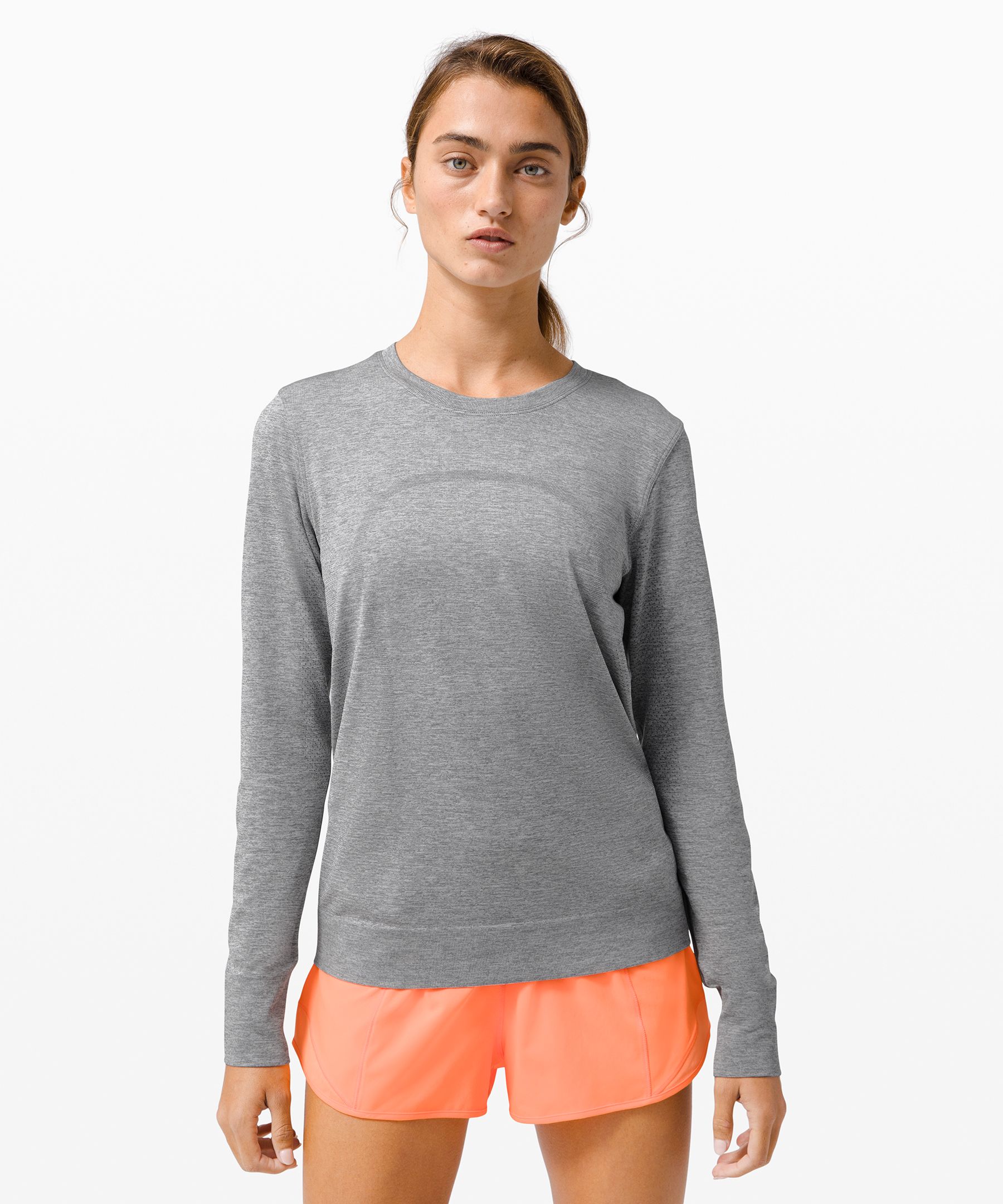 Lululemon Swiftly Breathe Relaxed-fit Long Sleeve Shirt In