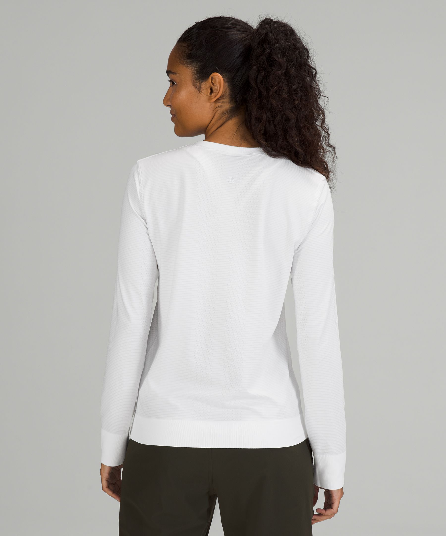 Swiftly Breathe Relaxed-Fit Long Sleeve Shirt, Women's Long Sleeve Shirts