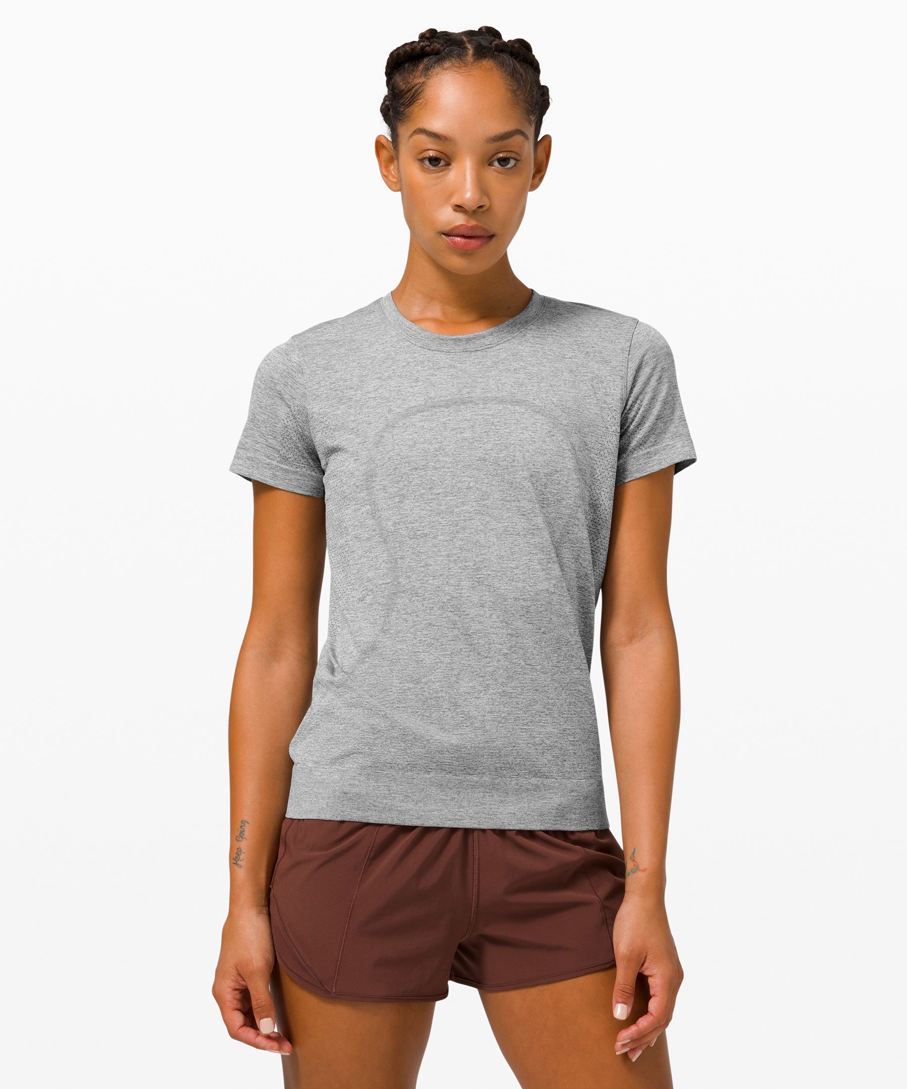 Brand New Lululemon Swiftly Breathe Short Sleeve - Ripened