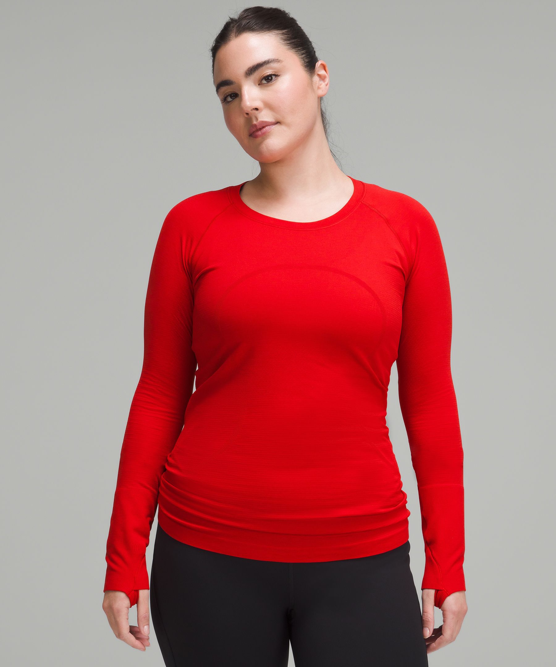 lululemon - 完売カラー　‘22 購入美品♡lululemon 長袖　2way サイズ6 LW3DFKS_032007_122875812_1